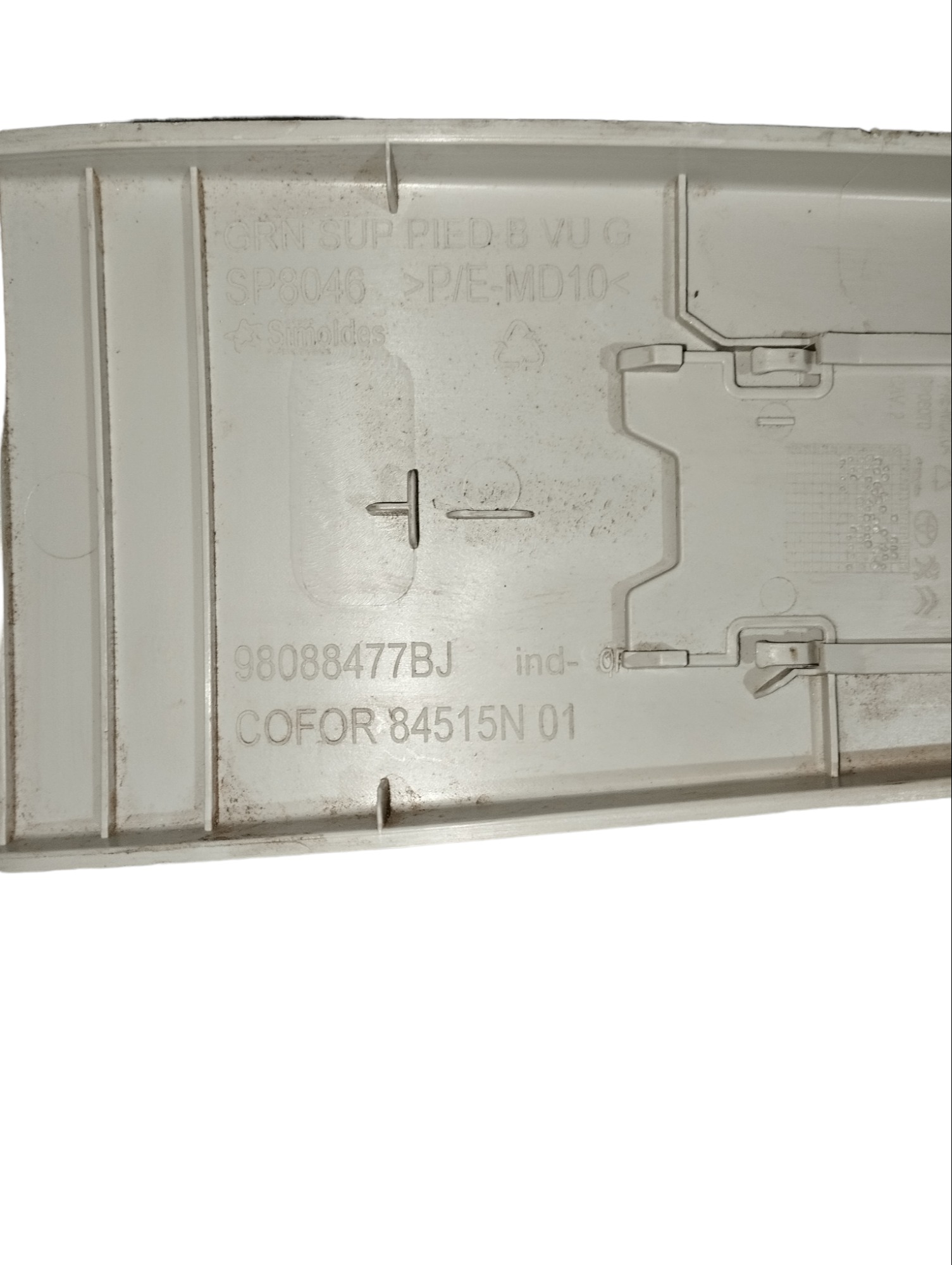 Acabamento Coluna Central Esquerdo Jumpy Expert Original 5