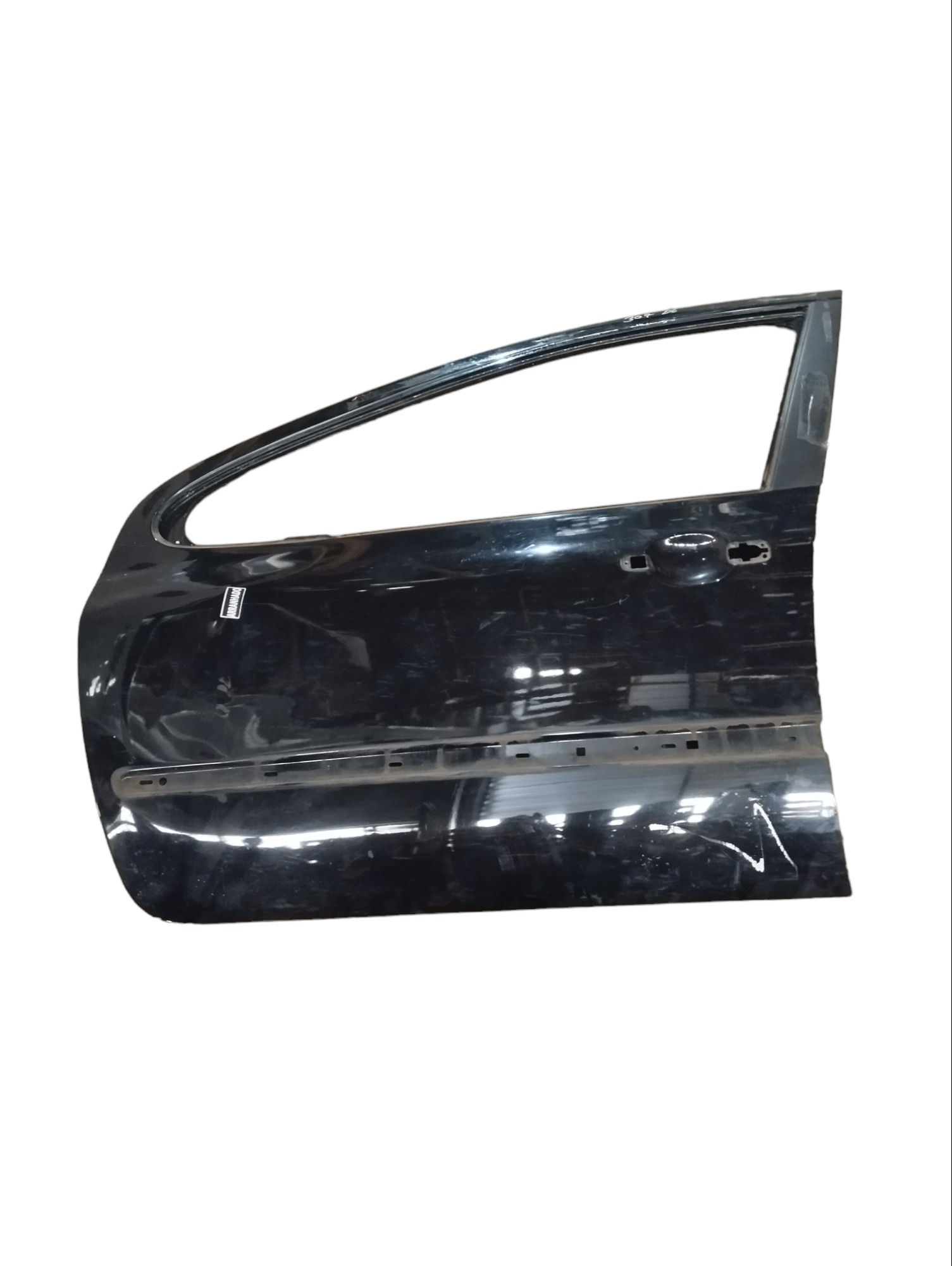 Porta Dianteira Esquerda Peugeot 307 2002 A 2012 Preto Dianteira Esquerdo Preto