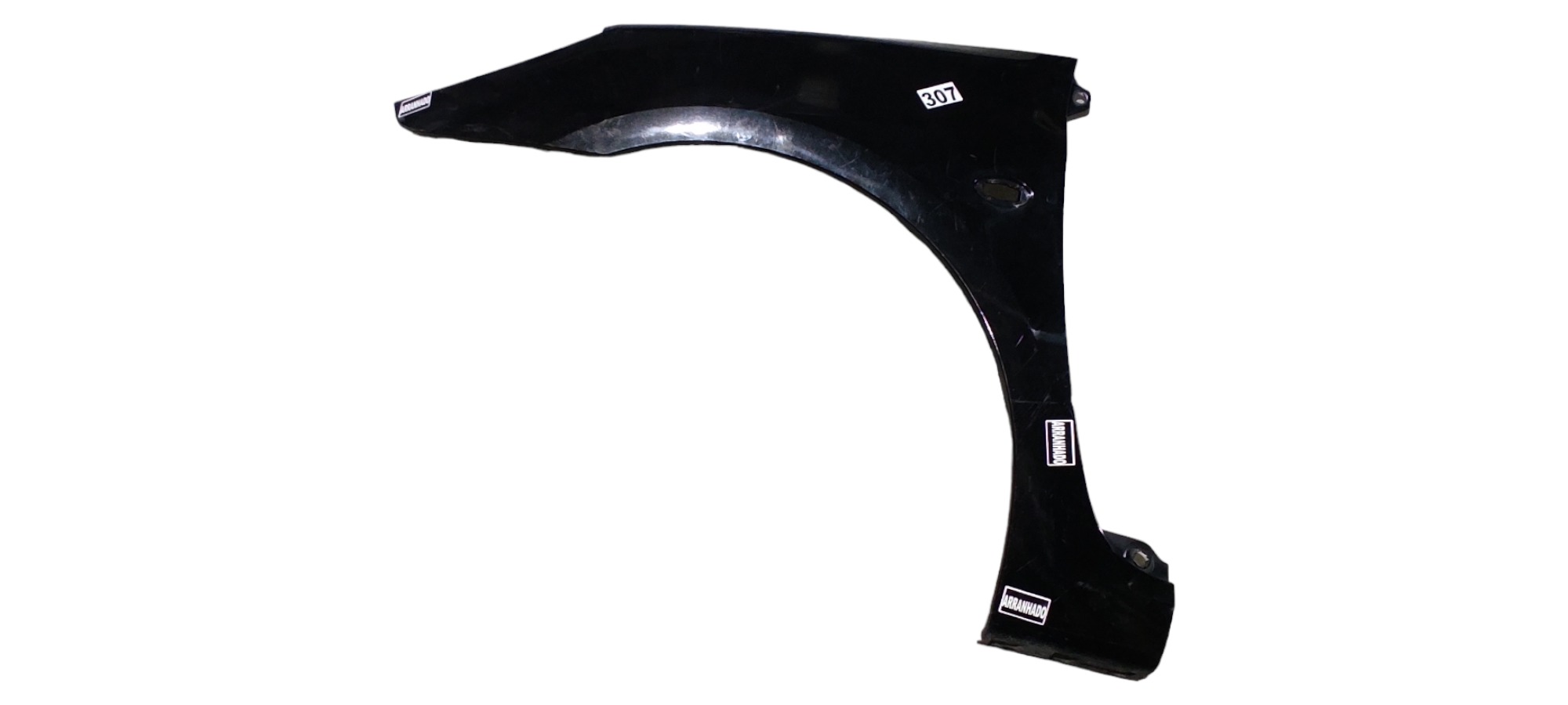 Paralama Esquerdo Peugeot 307 2012 A 2017 Preto