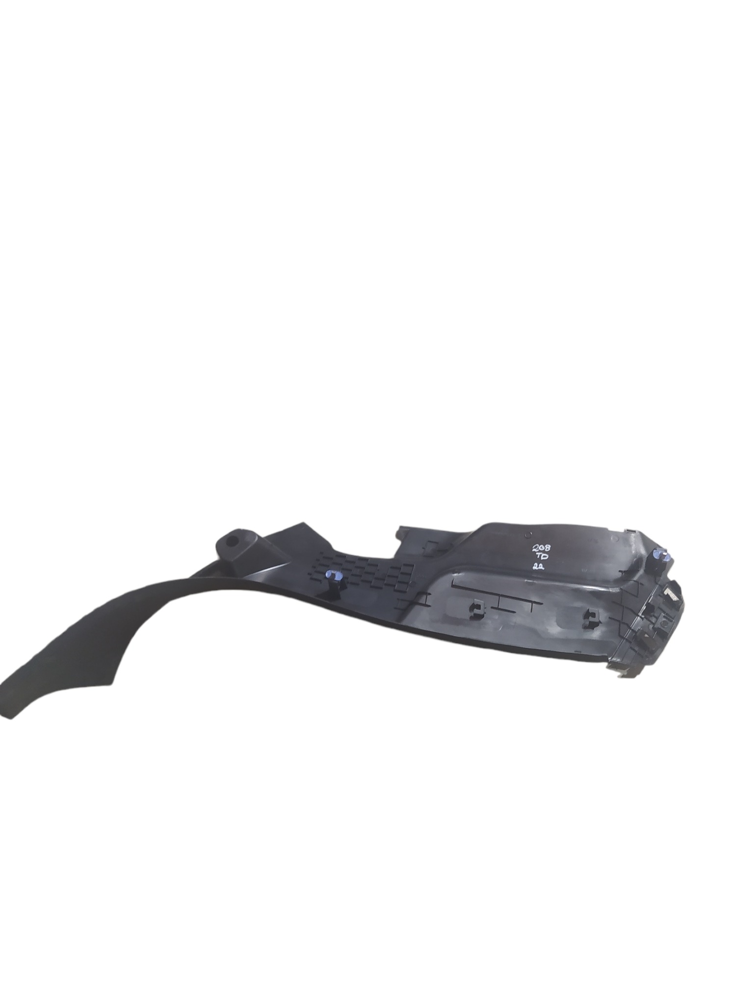 Acabamento Soleira Porta Traseira Direita Peugeot 208 2022 Preto 4