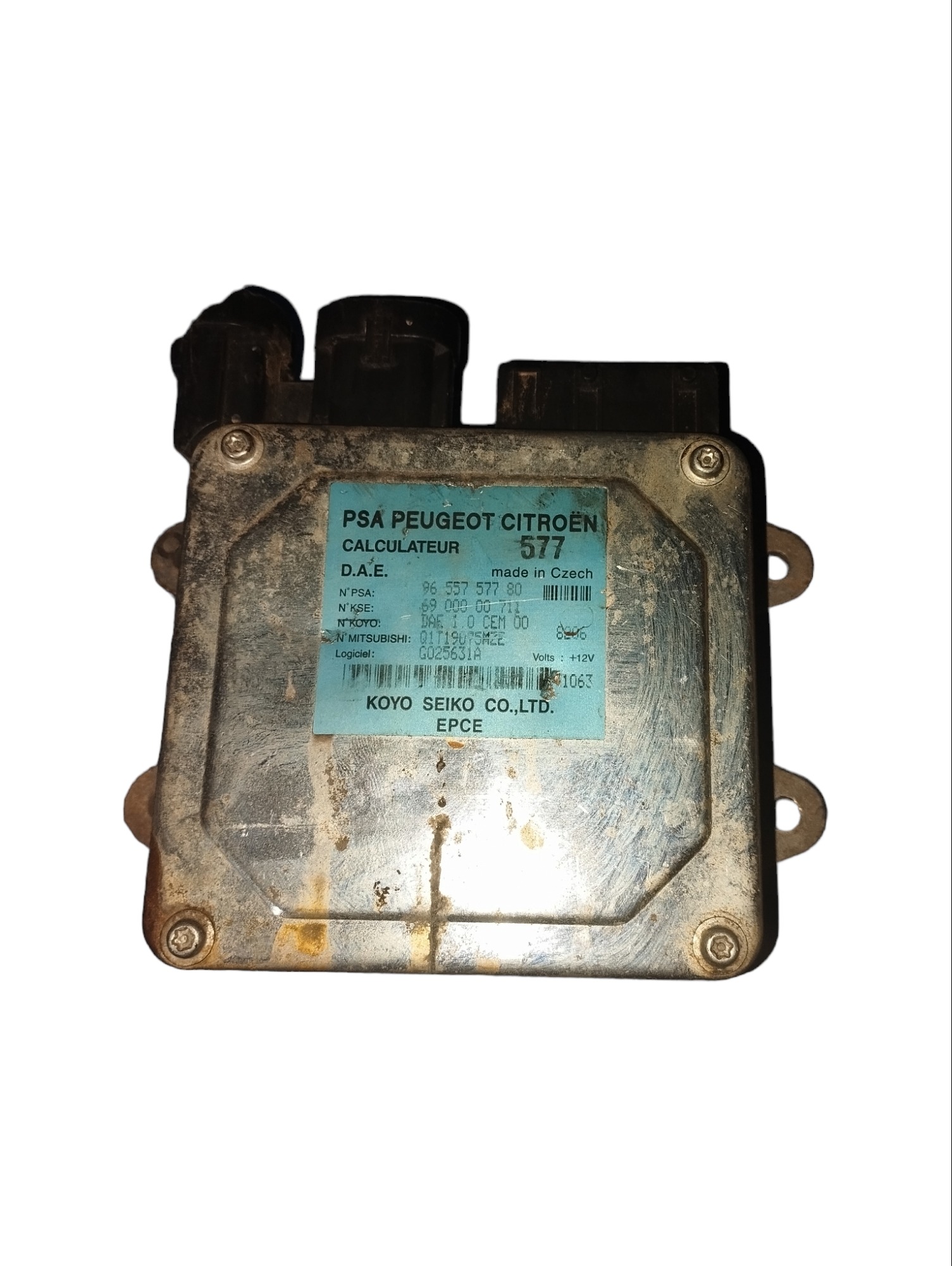 Módulo De Direção Citroen C3 1.4 2006 A 2012
