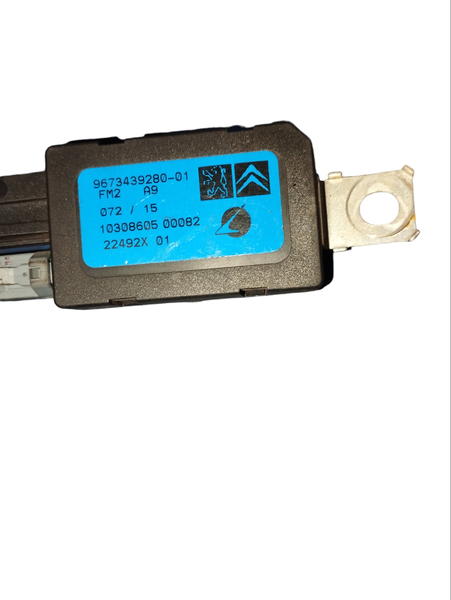 Módulo Amplificador De Sinal Antena Peugeot 208 9673439280