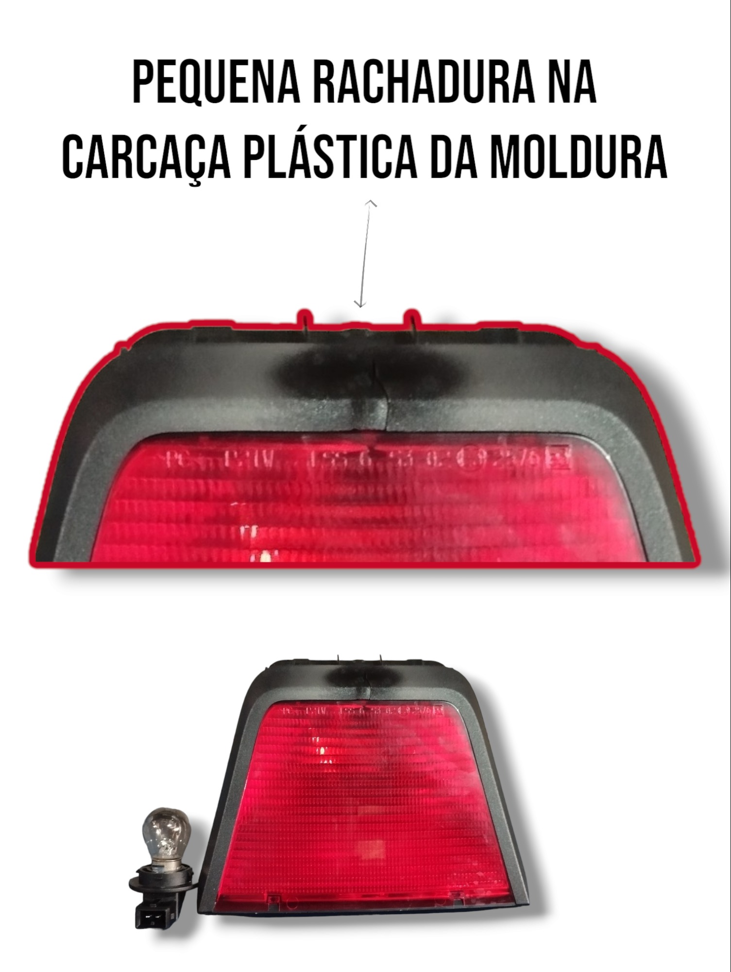 Luz De Freio Traseira Logan Break Light 2008 2013 5