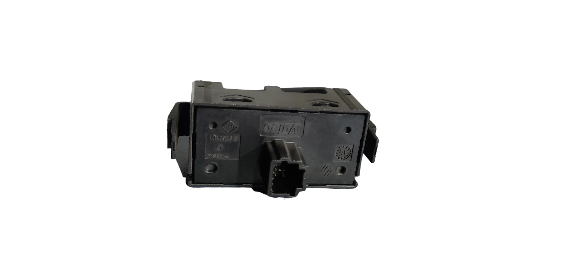 Botão De Alerta E Trava Renault Sandero Logan 252100502r Preto