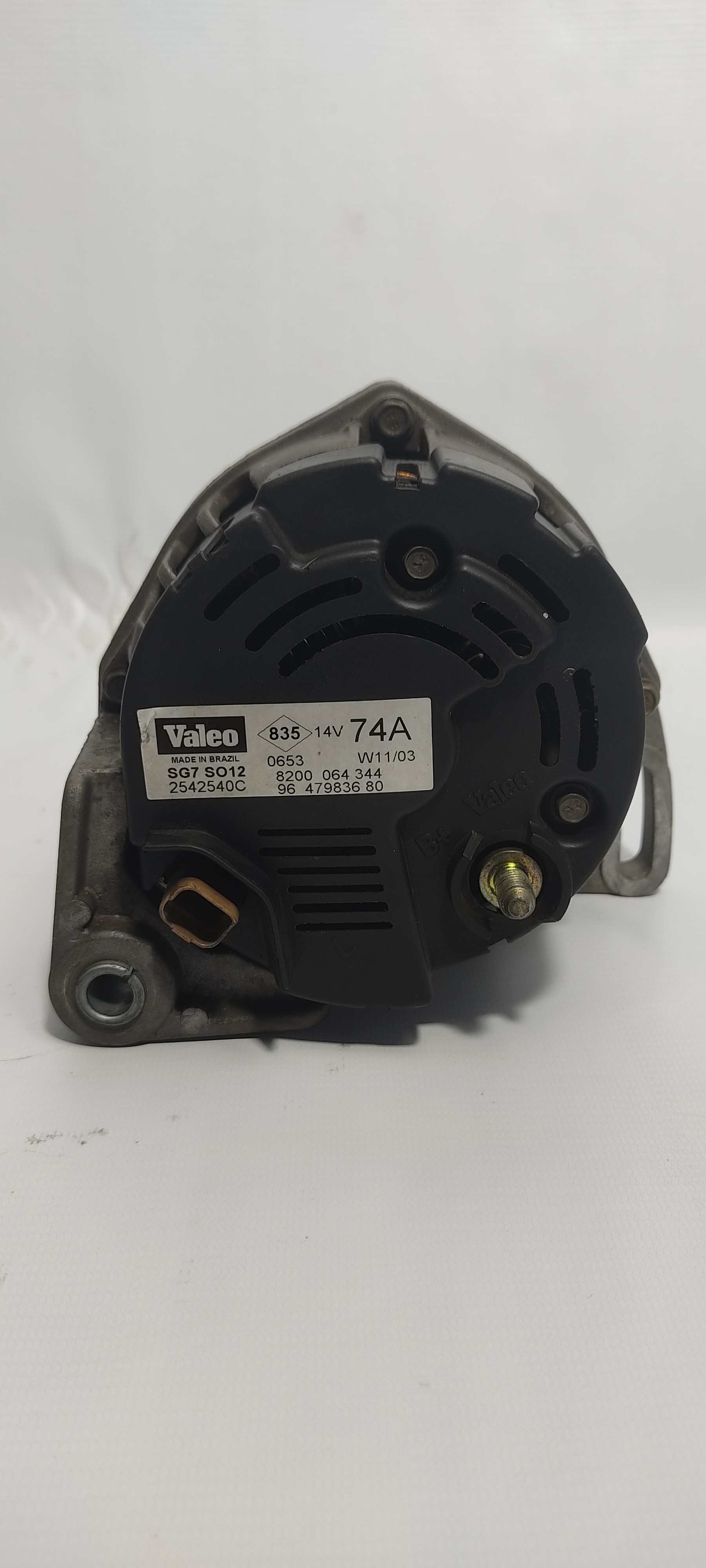 Alternador Renault Clio Kangoo 1.0 8v 9647983680 3