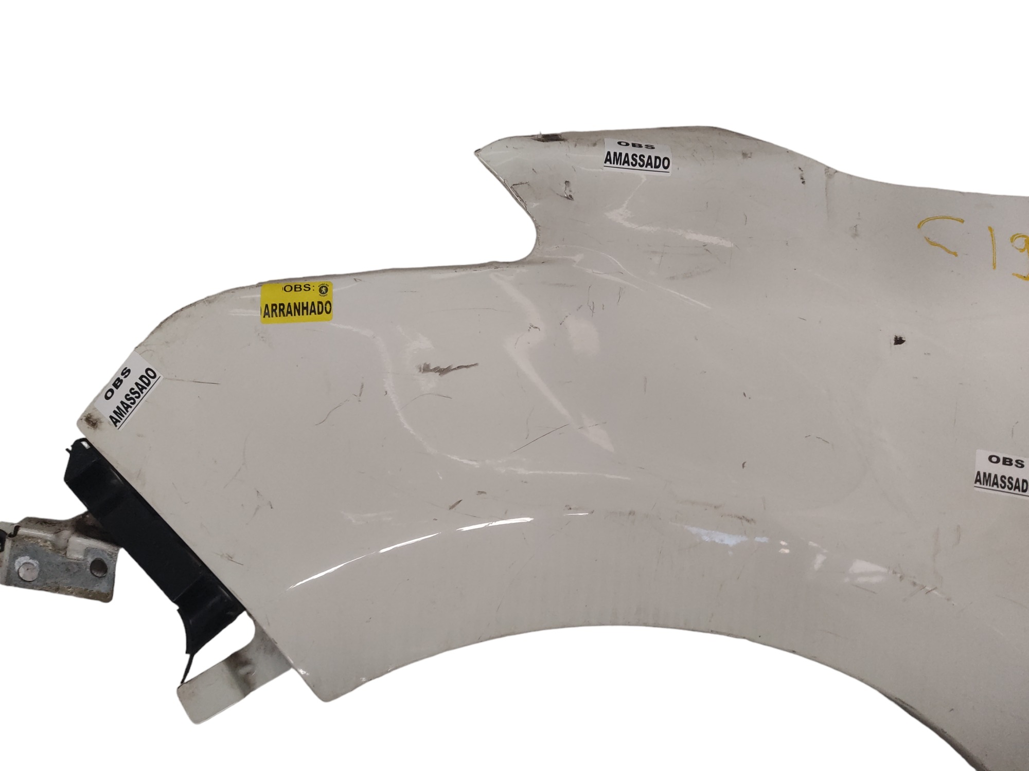 Paralama esquerdo Citroen c3 picasso 2013 branco