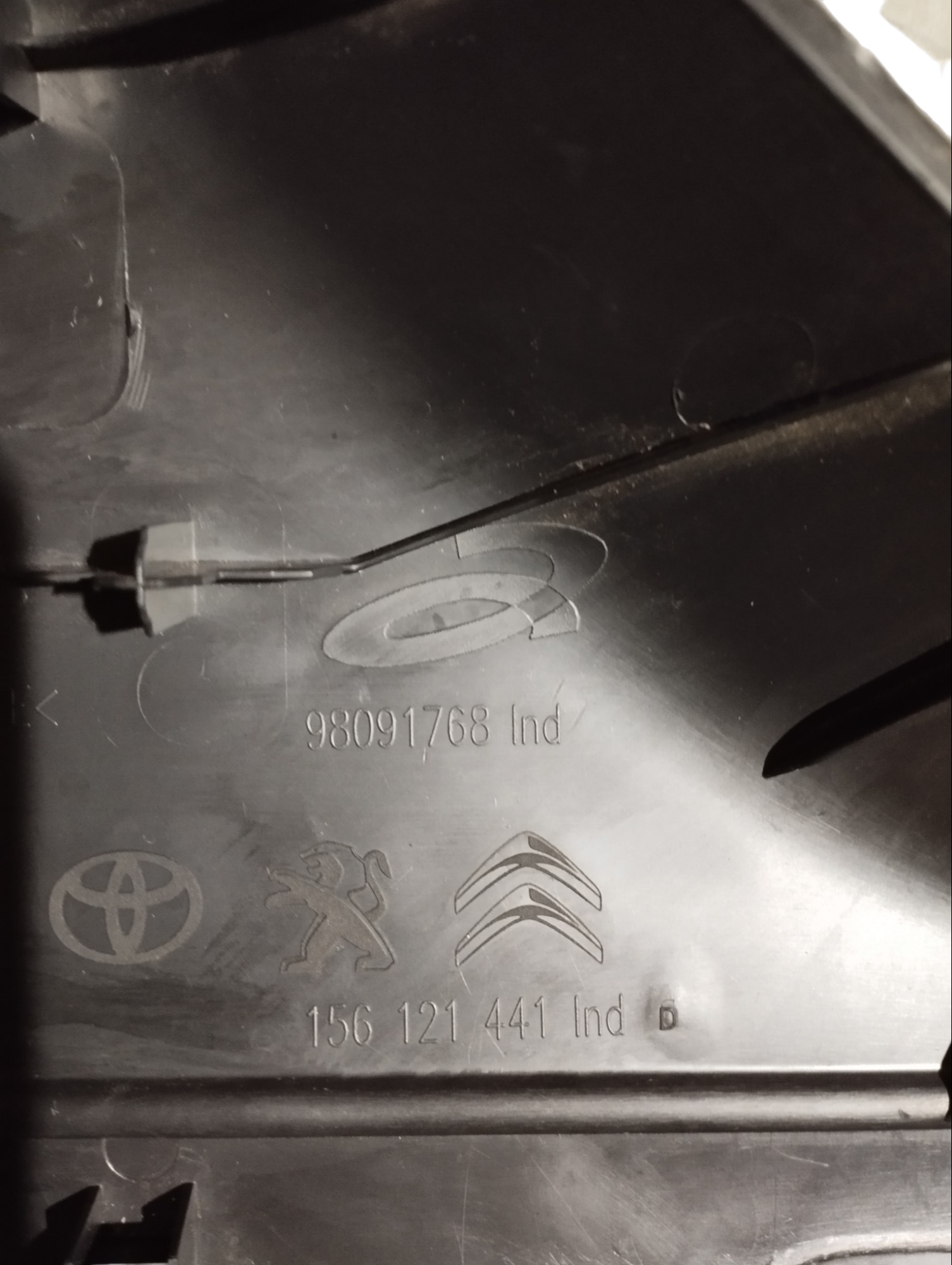 Acabamento Painel Peugeot Expert Direito 5