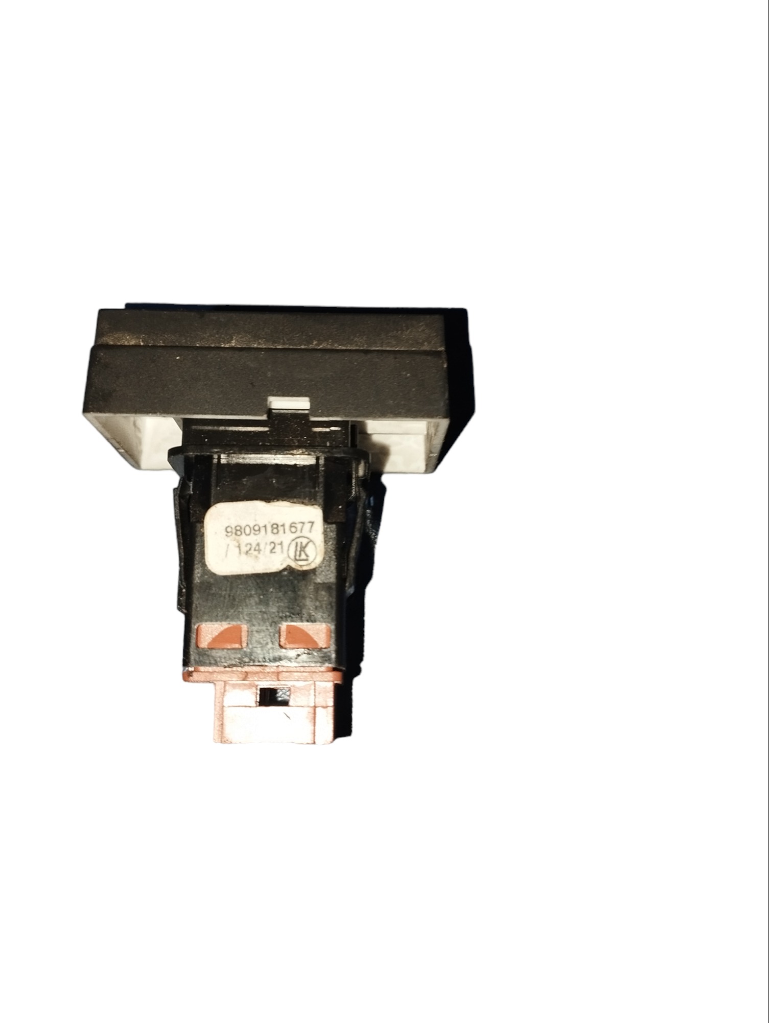 Botão Pisca Alerta Peugeot Expert Citröen Jumpy 9809181677 3