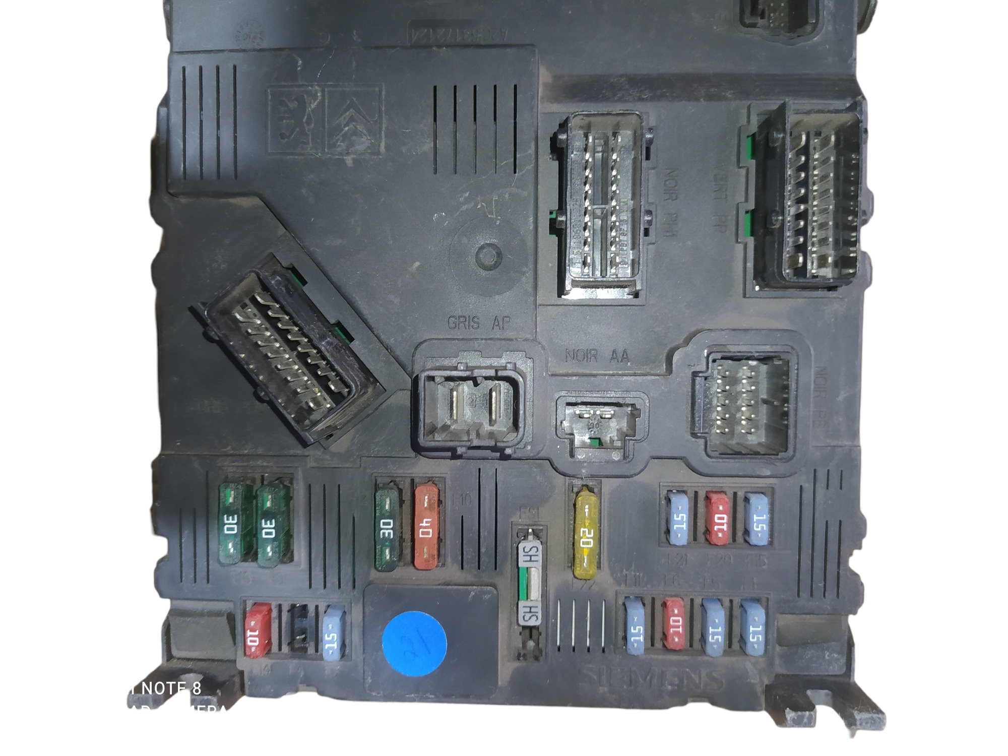 Módulo Bsi Peugeot 206 207 1.4  2006 A 2014 2