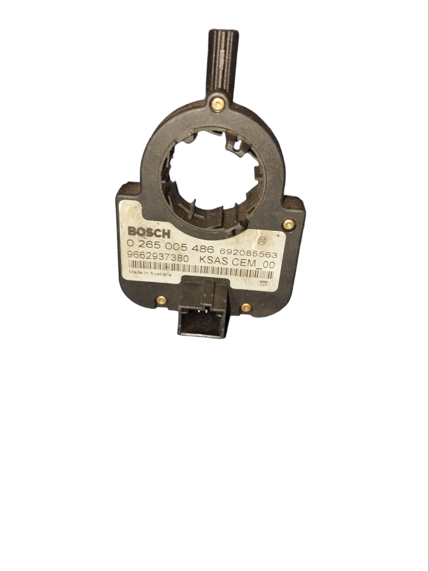 Sensor De Angulo De Direção Citroen C4 Pallas 9662937380