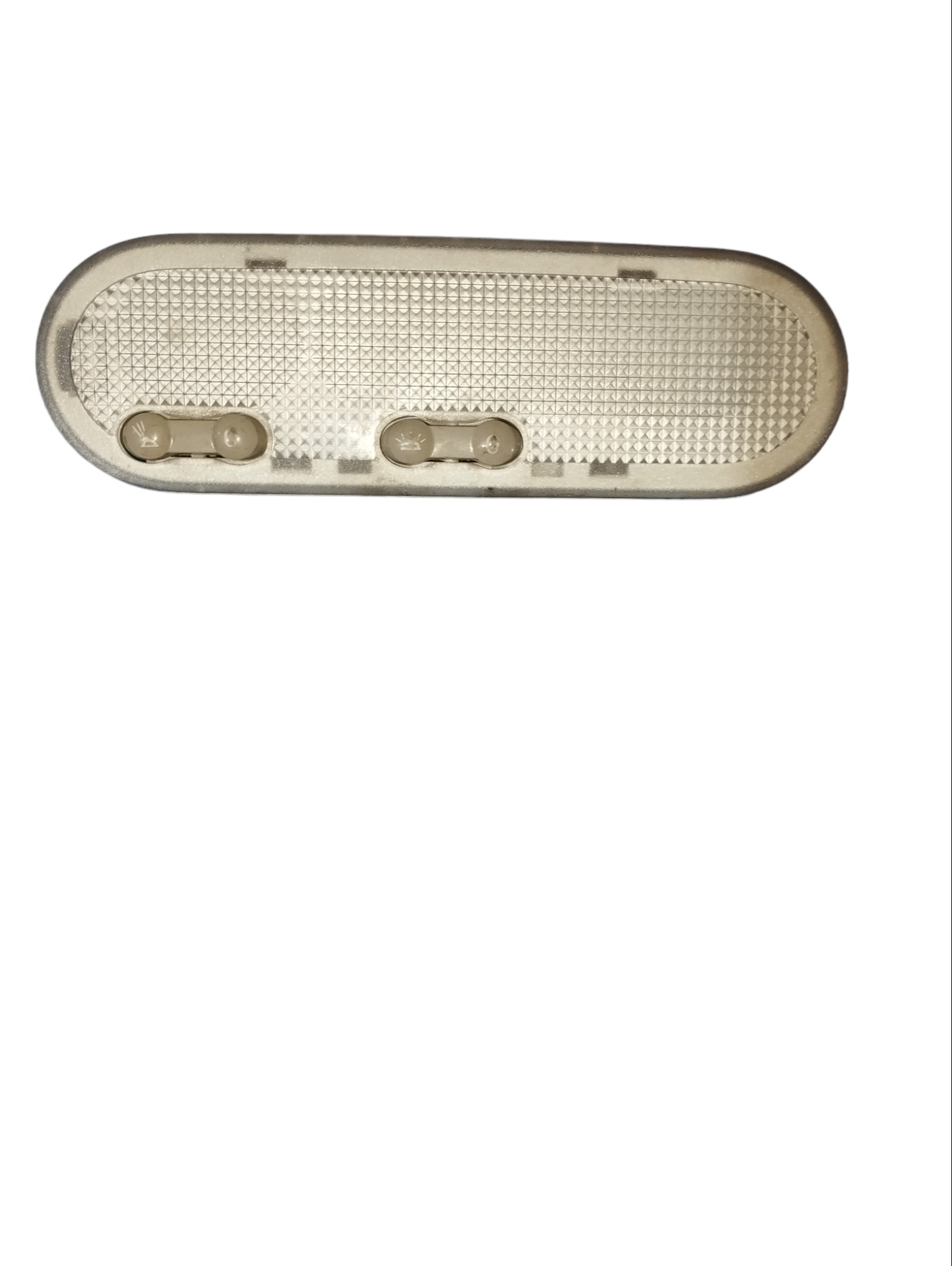 Lanterna Luz Teto Renault Logan 2 Botões 8200073231