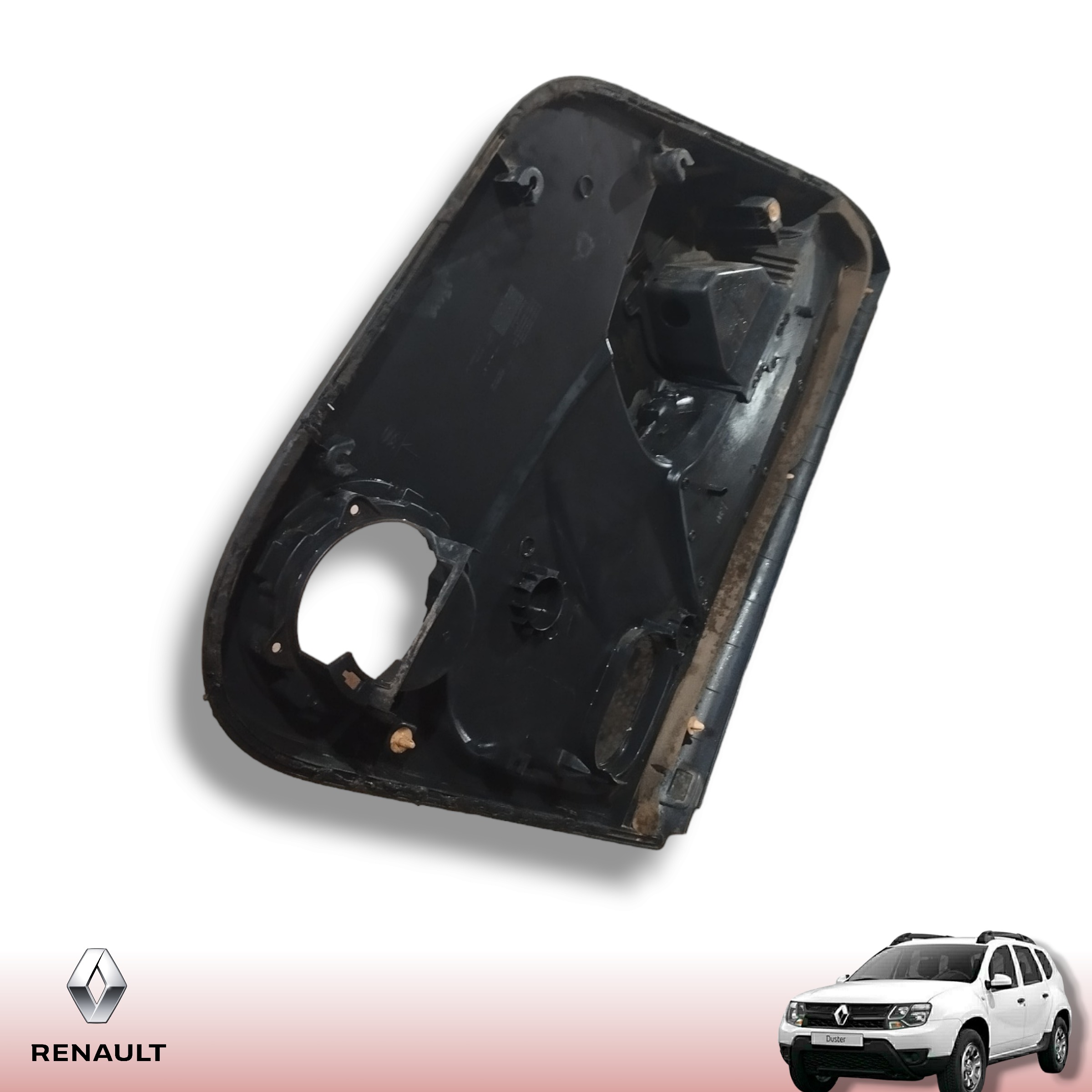 Forro Porta Elétrica T.d Renault Duster Oroch 1.6 829a03424r Black Piano/cinza
