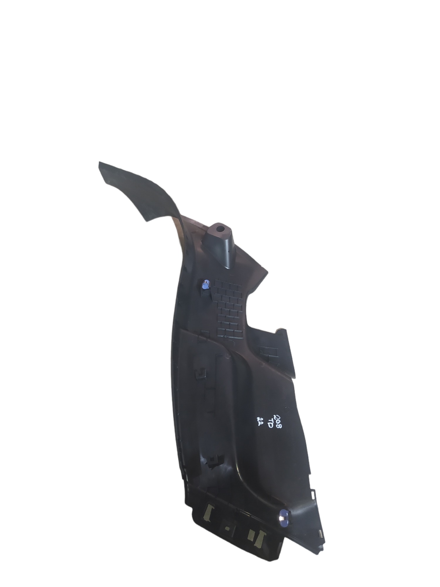 Acabamento Soleira Porta Traseira Direita Peugeot 208 2022 Preto 3