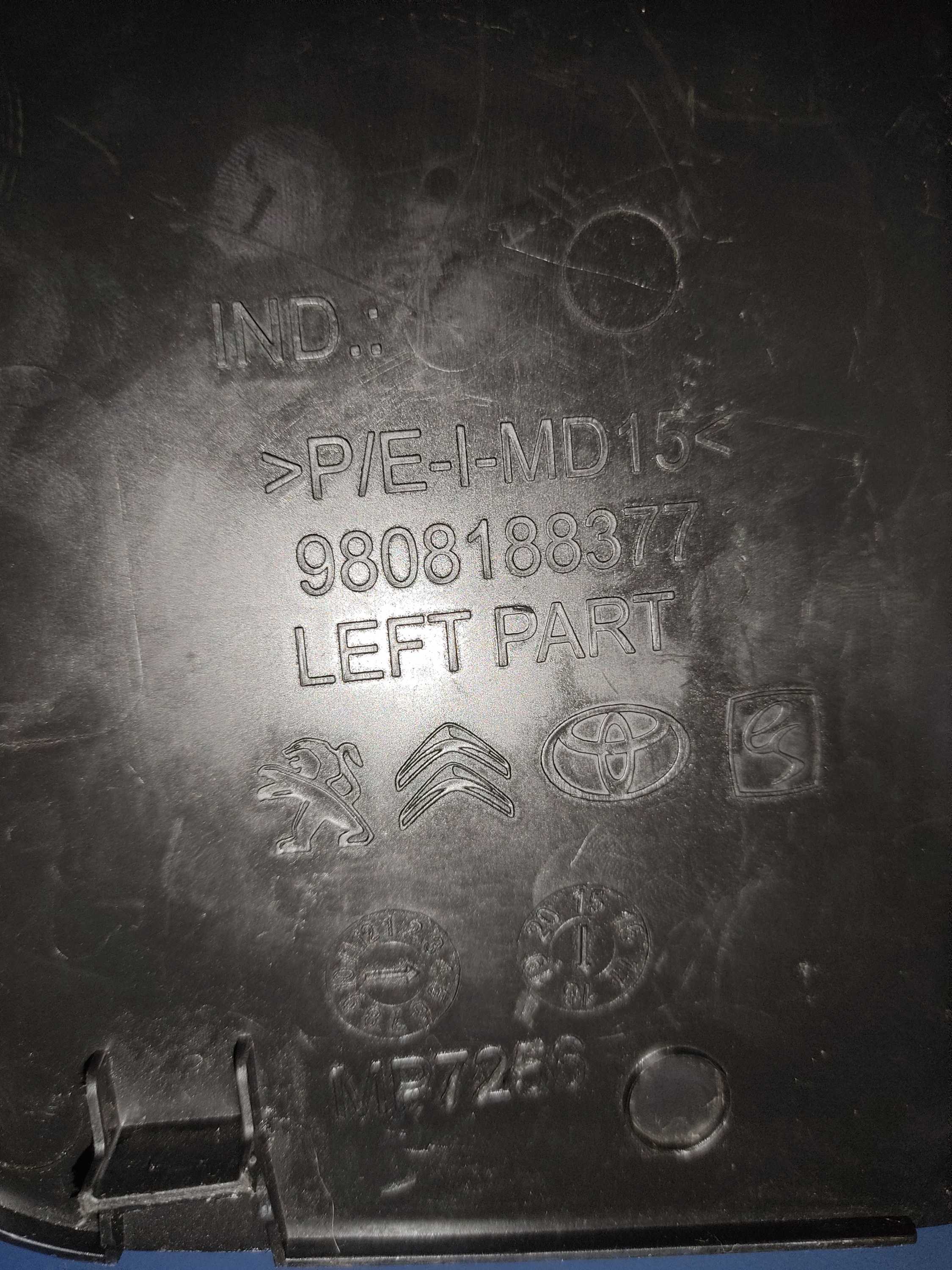 Acabamento Painel Lateral Esquerdo Peugeot Expert Ate 2021 1