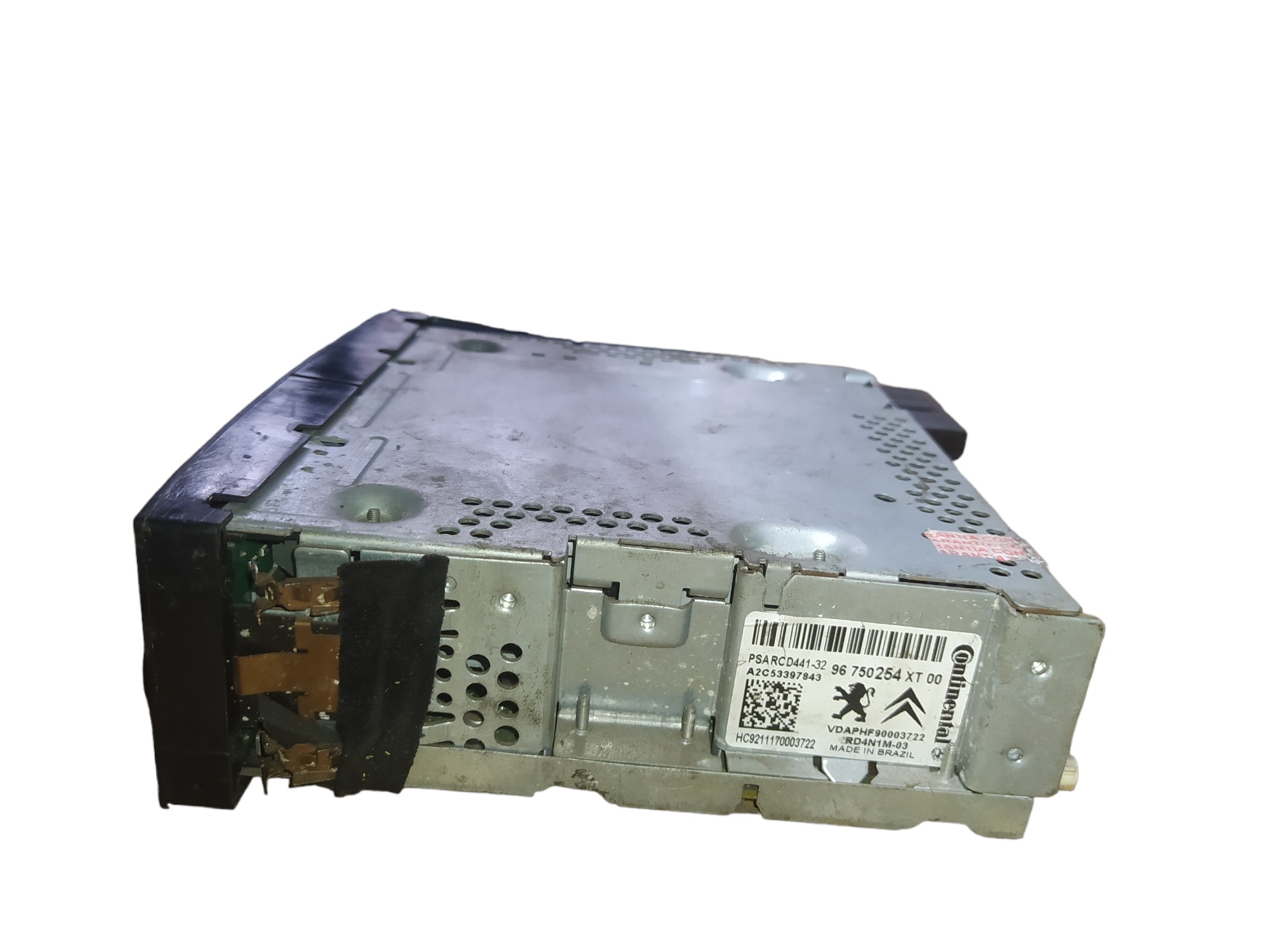 Som Cd Player Peugeot 307 2.0 16v 2000 A 2012