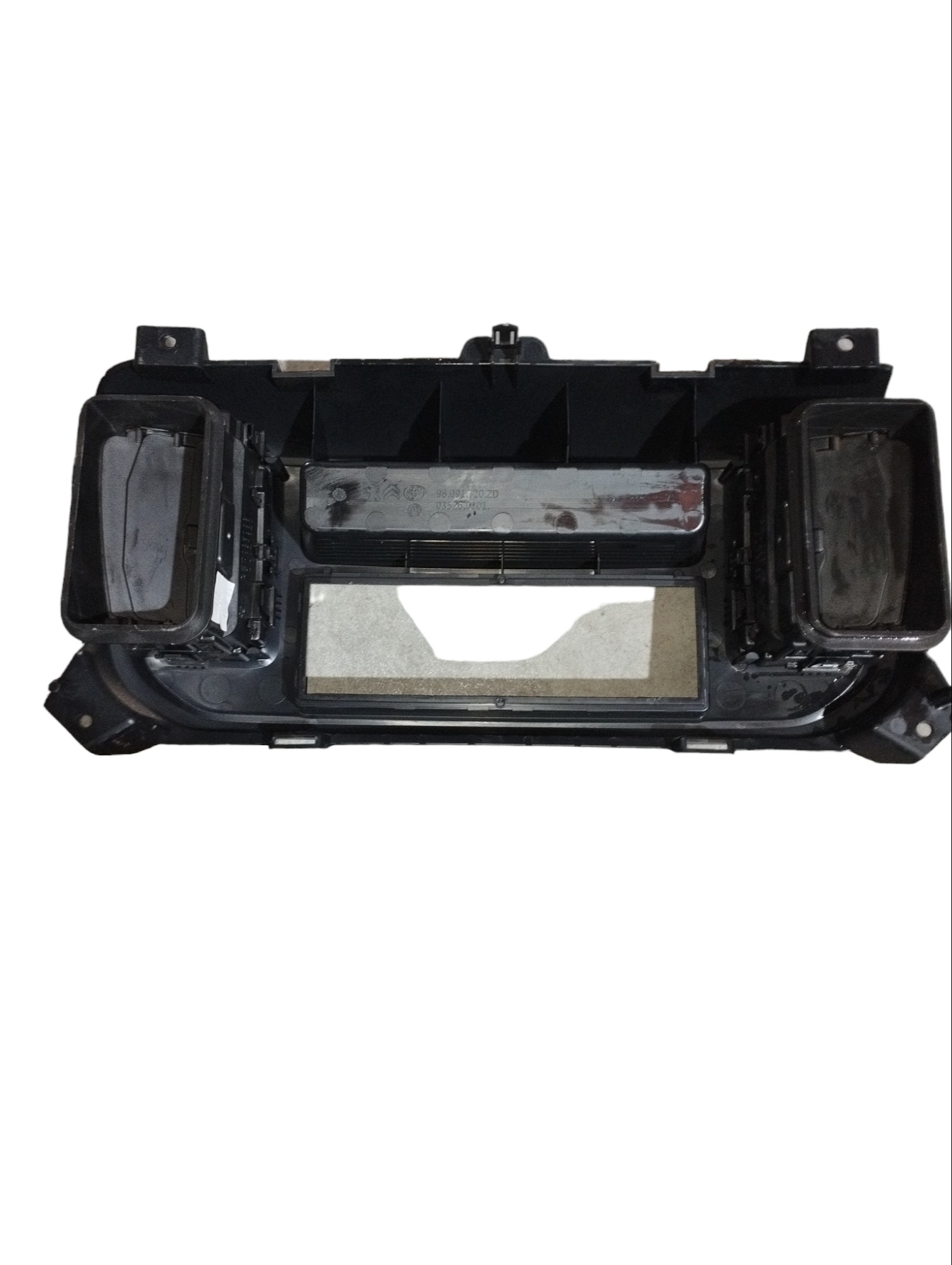 Moldura Central Do Painel E Ar Peugeot Expert 98091720 2