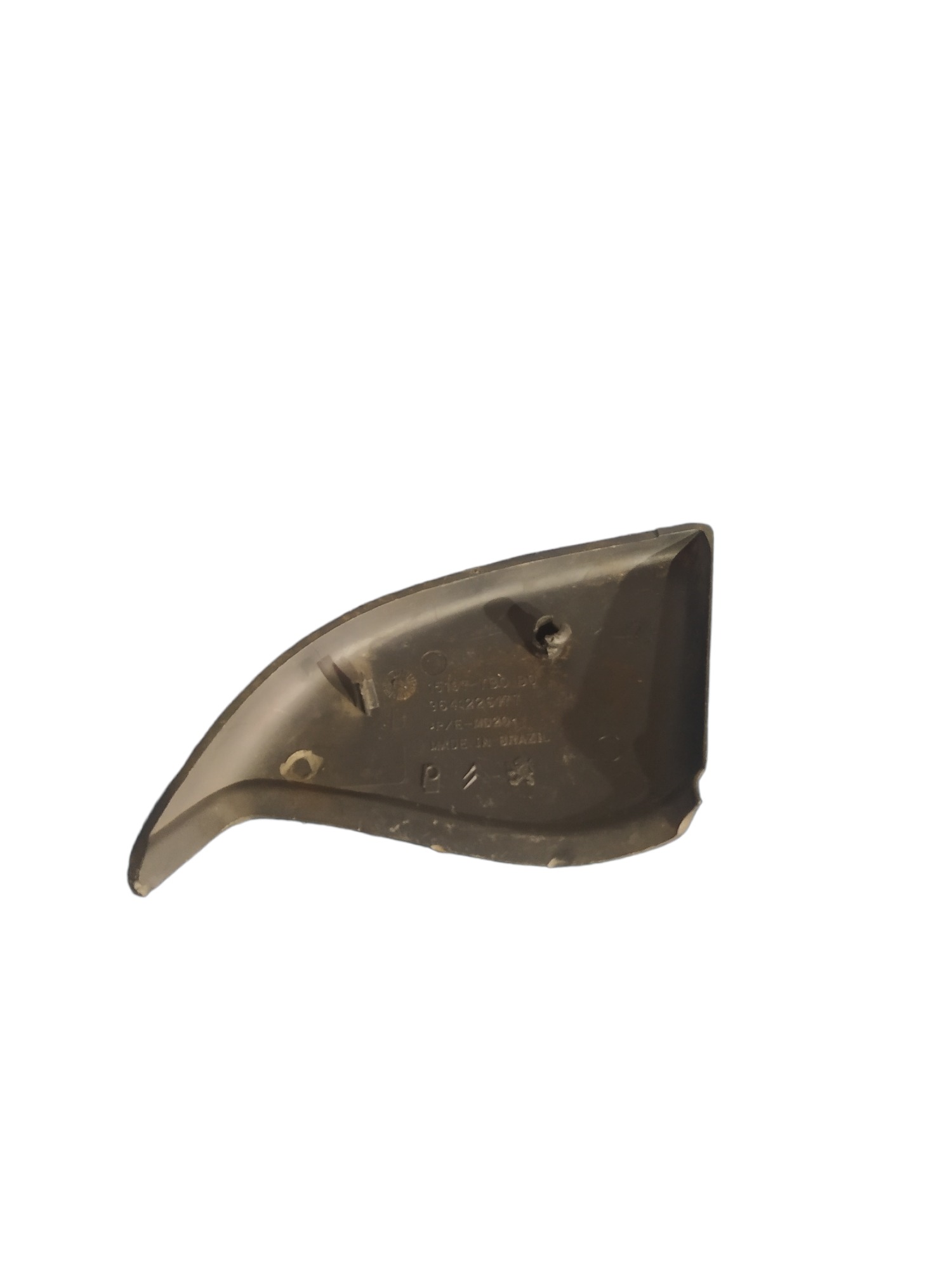 Acabamento Interno Retrovisor Lado Esqurdo Citroën C3 Preto 4