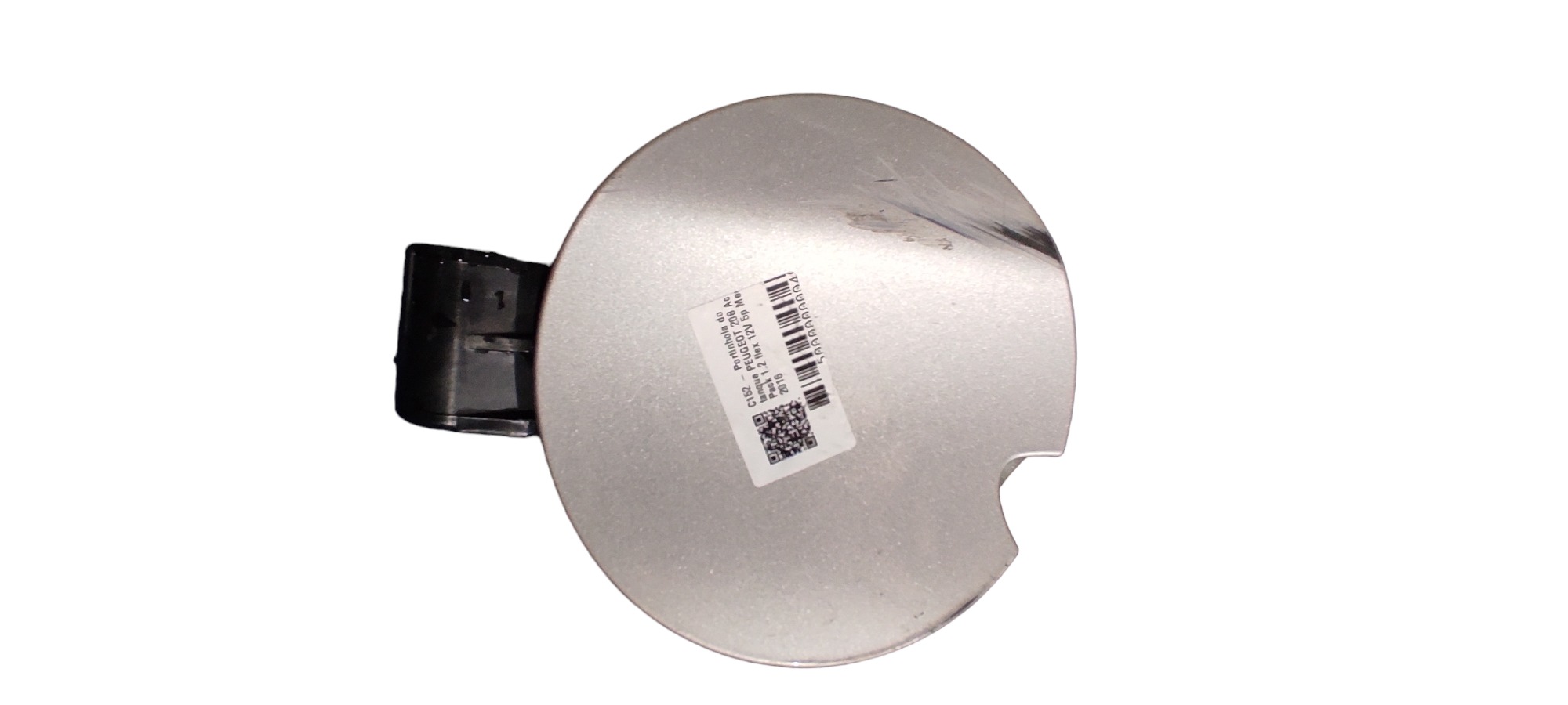 Portinhola Tanque Combustivel Peugeot 208 2013 2016 2020 Cinza