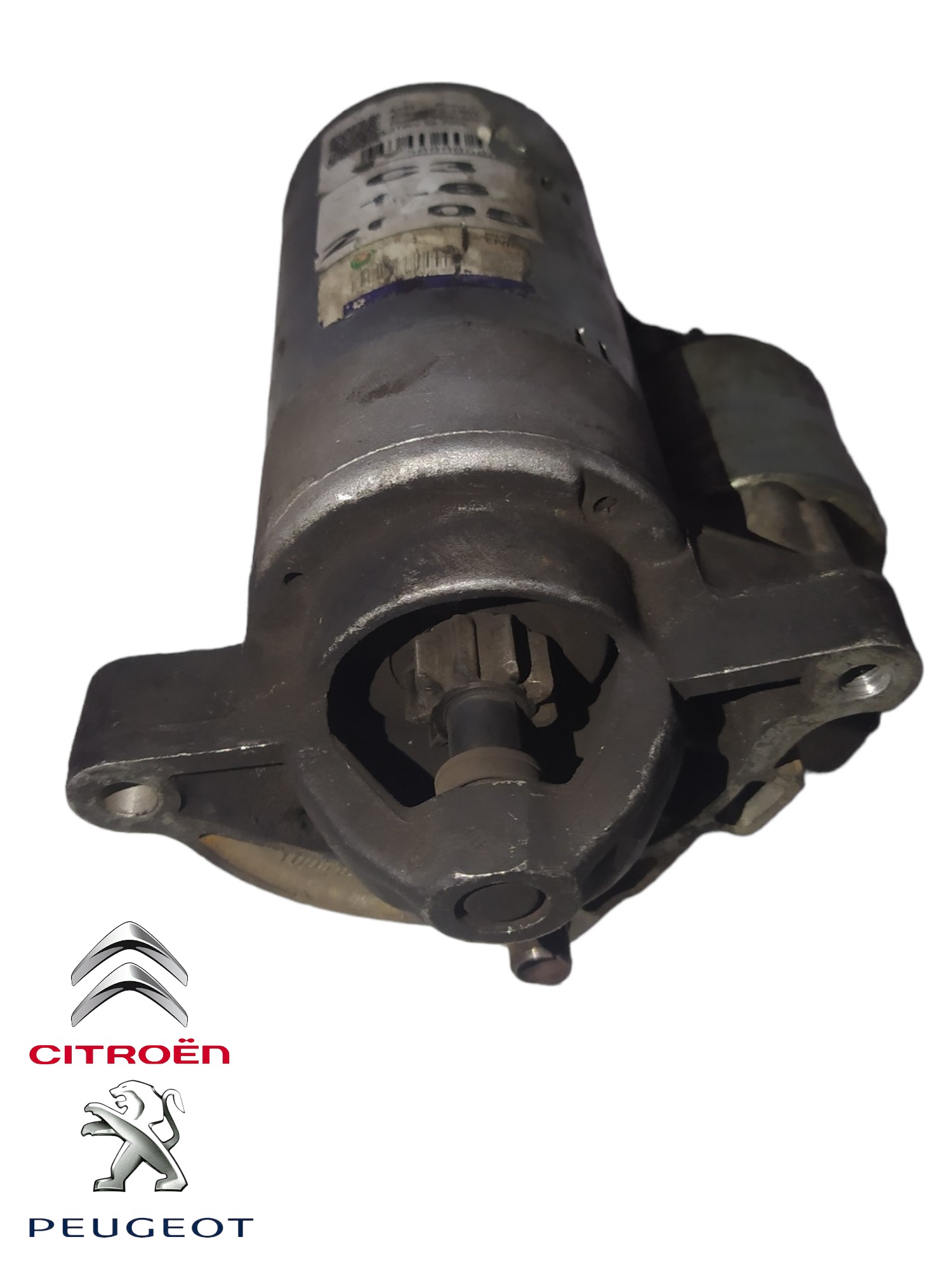 Motor De Partida Peugeot 206 207 307 Citroen C3 9647982880