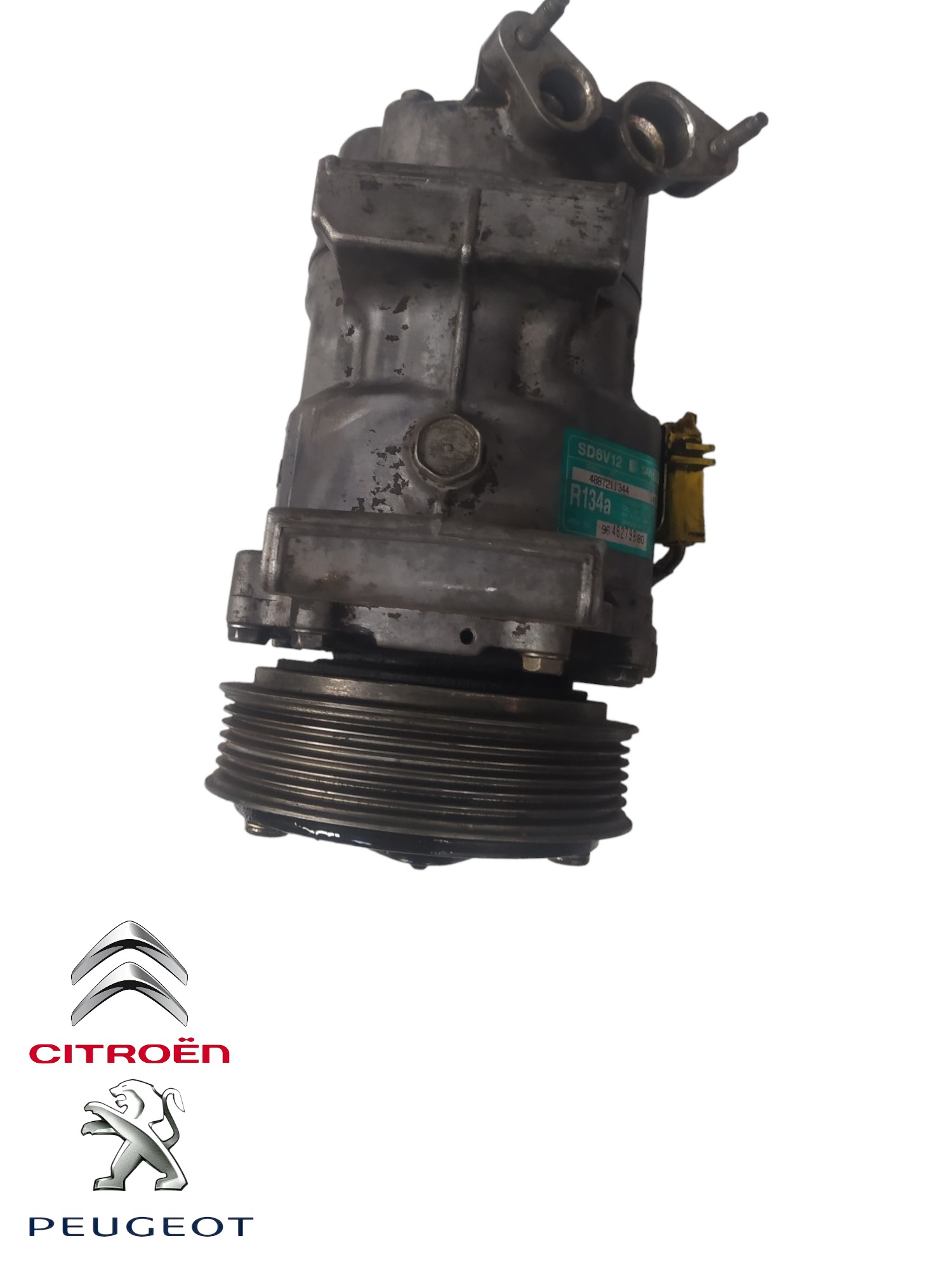 Compressor Ar Condicionado Peugeot 206 1.6 2001 9655191580