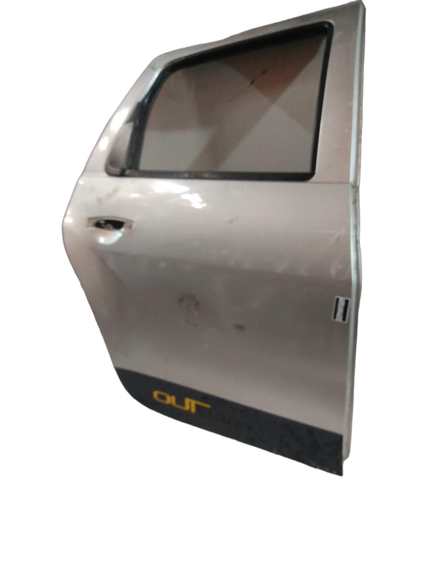 Porta Traseira Direita Renault Duster 2014 2016 Prata Prata