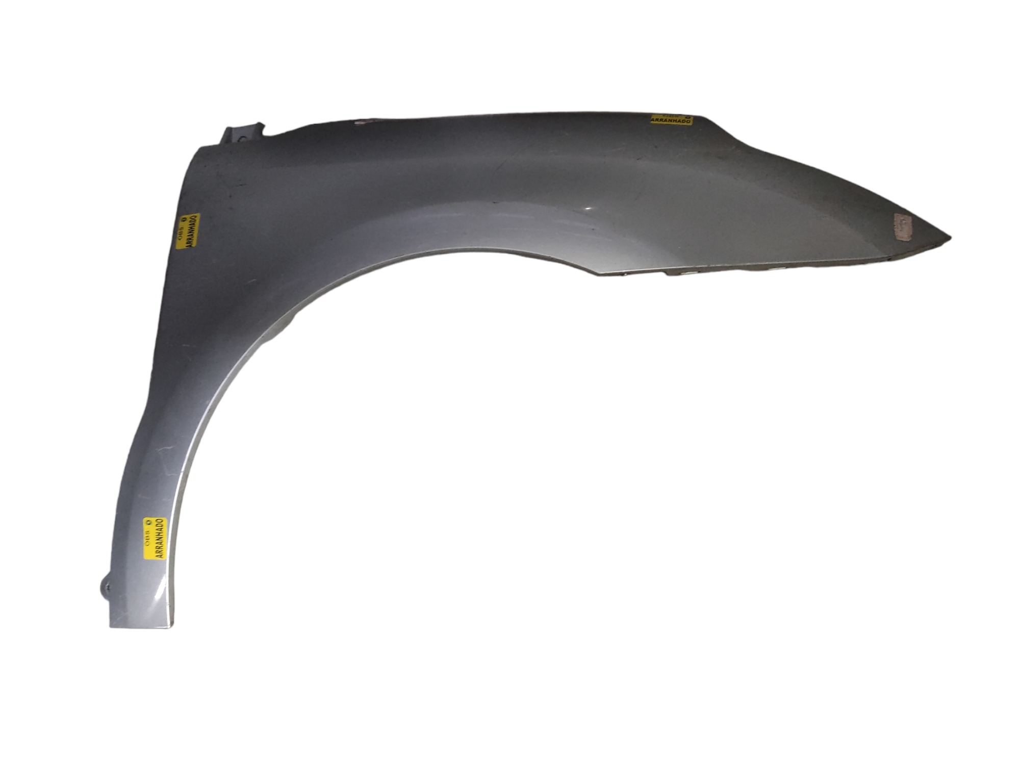 Paralama Direito Citroen C4 Pallas 2007 A 2011 Prata