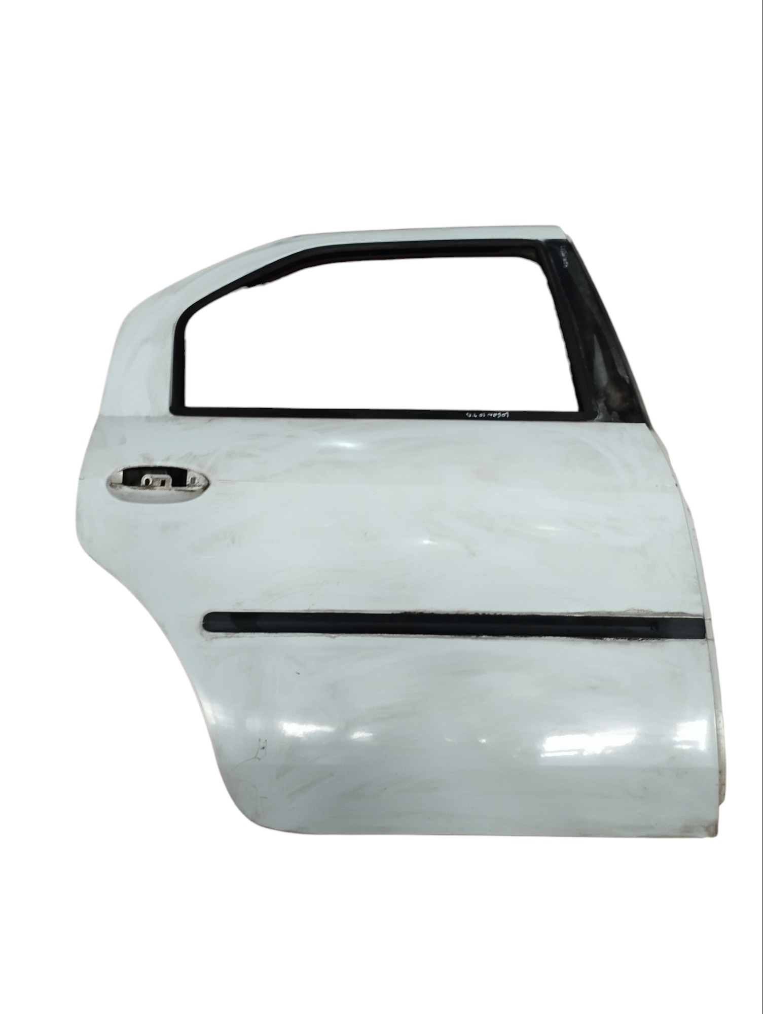 Porta Traseira Direita Renault Logan 2010 Traseira Direito Branco