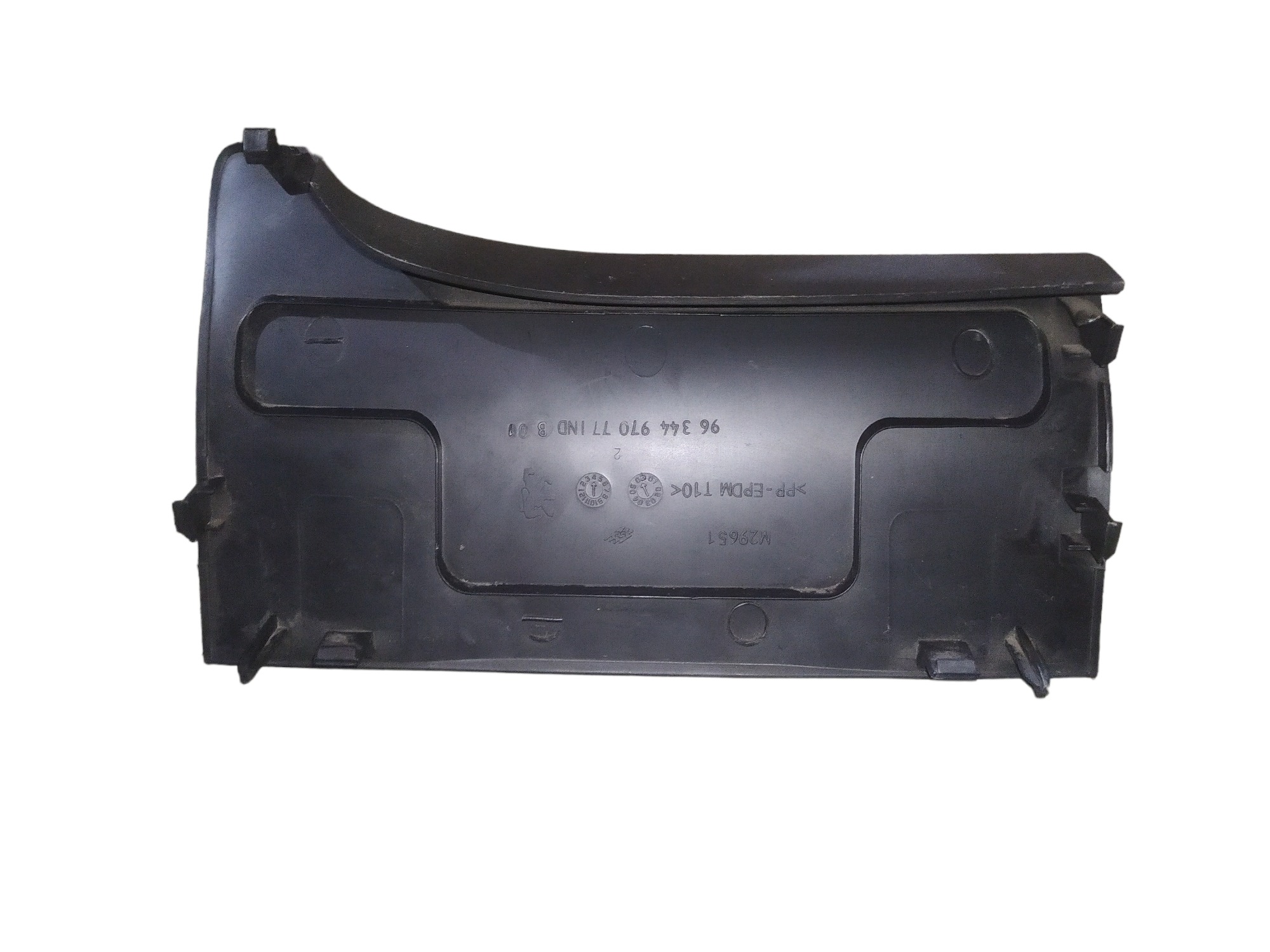 Acabamento Tampa Inferior Do Painel Peugeot 307 2012 2