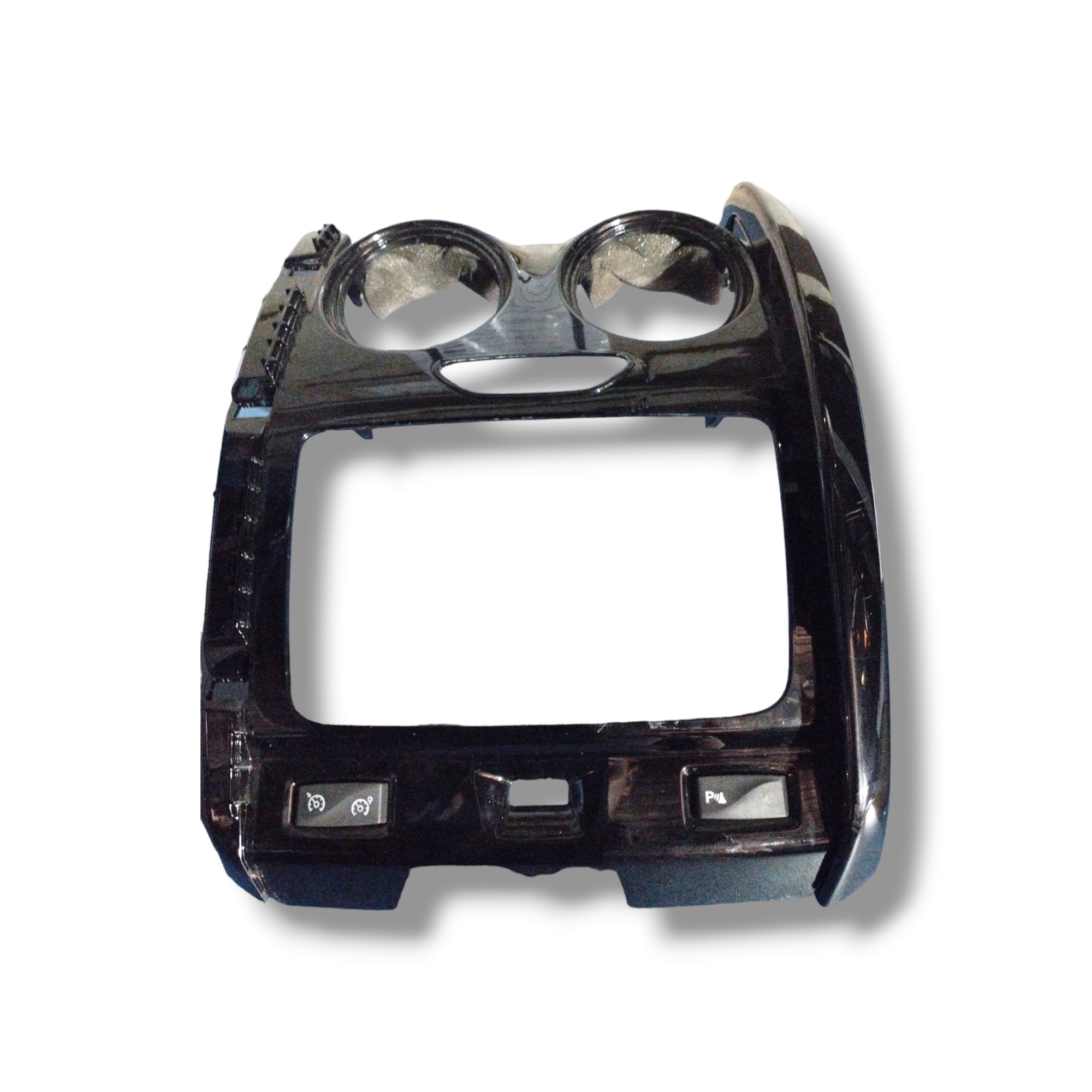 Moldura Painel Central Original Renault Duster 2015 Detalhes