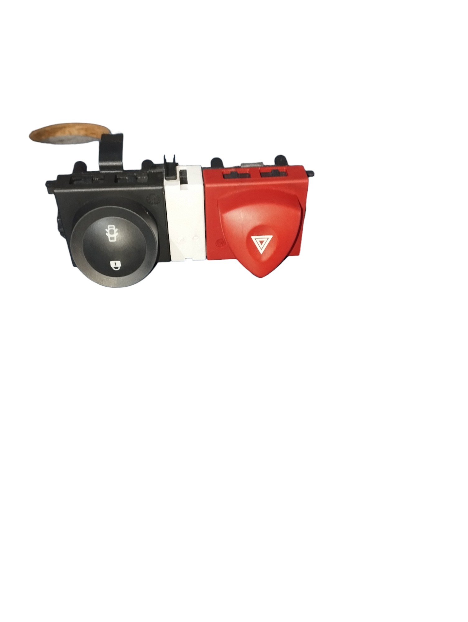 Botao Pisca Alerta E Trava Portas Renault Megane 8200407415