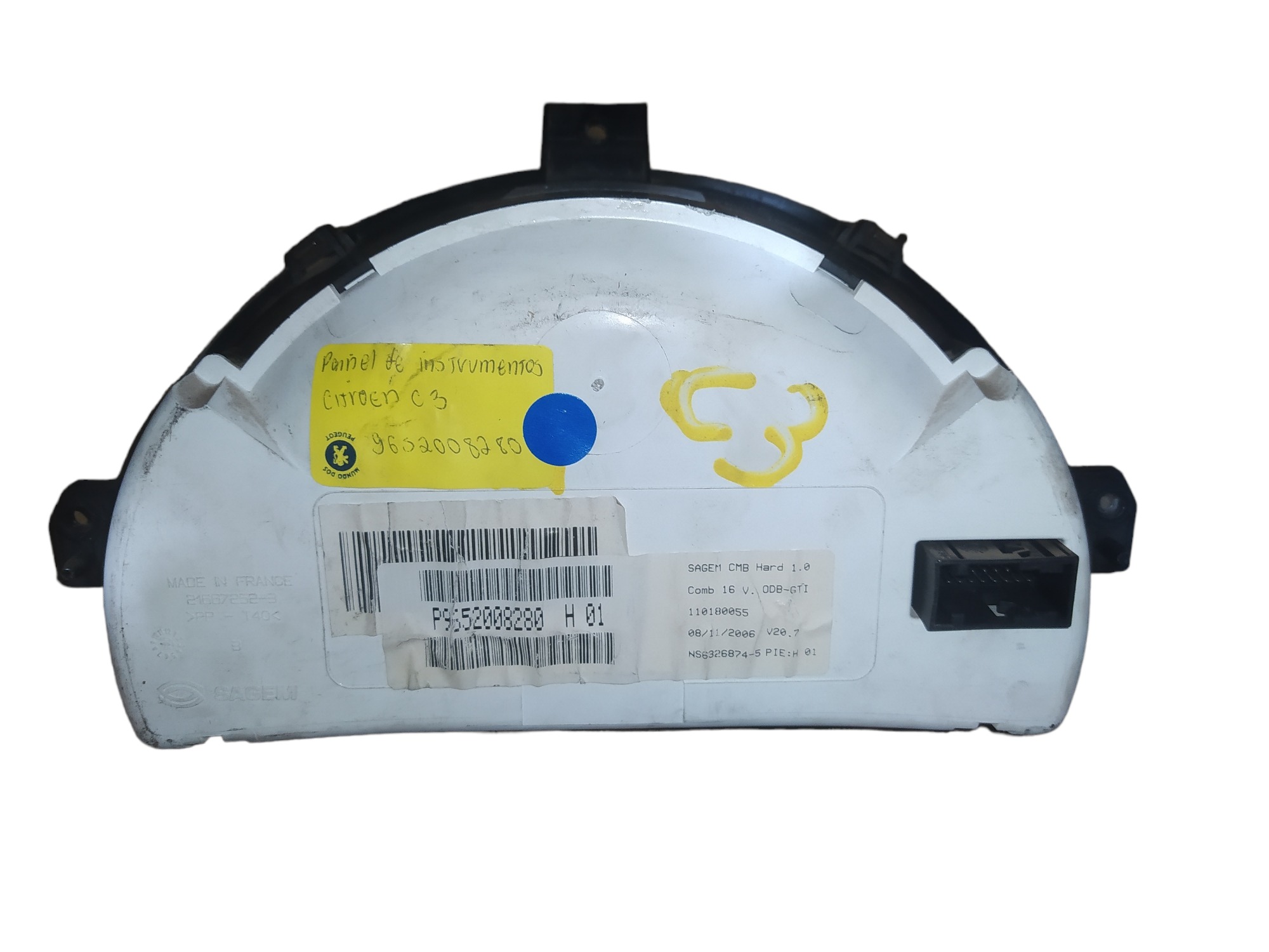 Painel Instrumentos Velocímetro Citroen C3 2005 A 2012