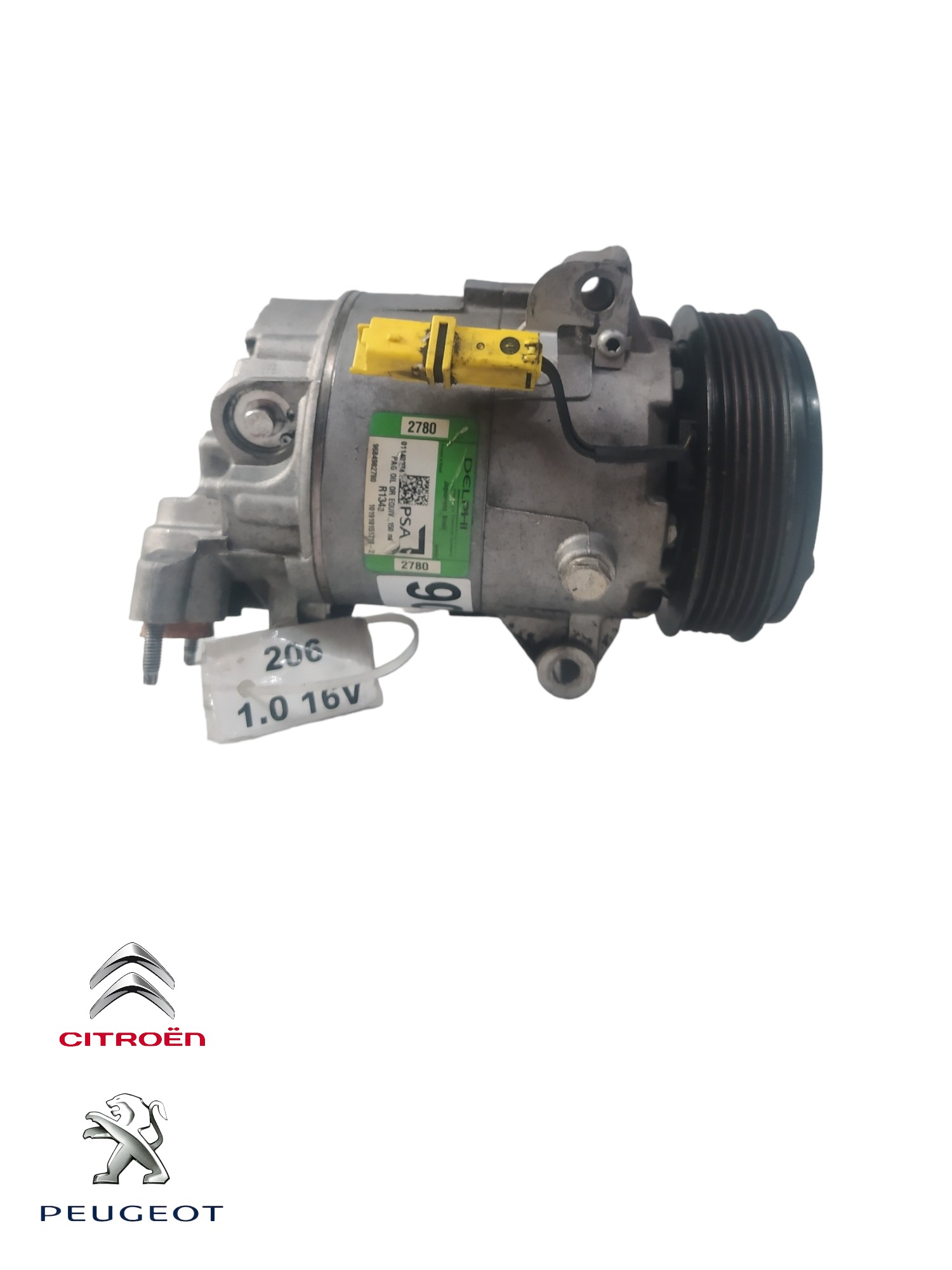 Compressor Do Ar Peugeot 206 207 Citroen C3 8a17 9684982780