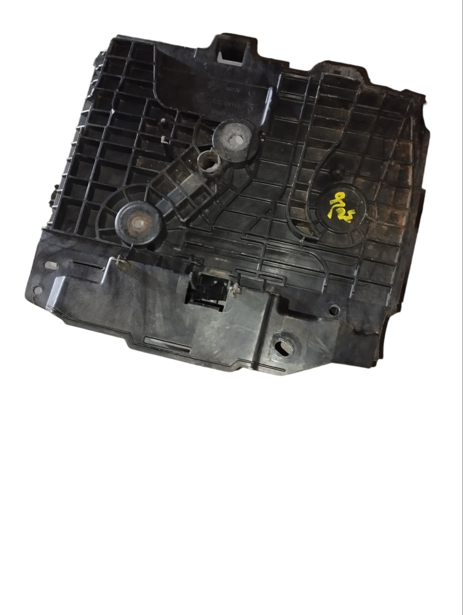 Caixa  De Bateria Renault Fluence 2014 Detalhe Preto