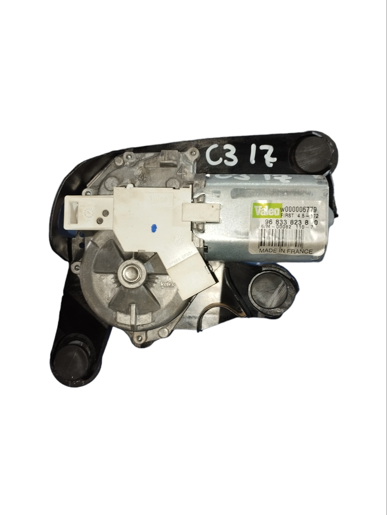 Motor Limpador Vidro Traseiro Citroen C3 2017
