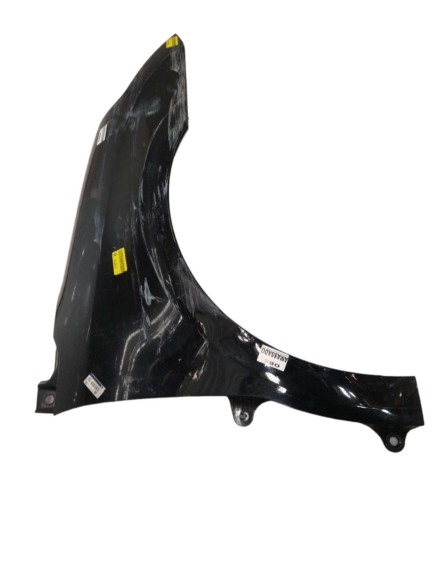 Paralama direito Citroen c4 pallas 2007 a 2011 preto