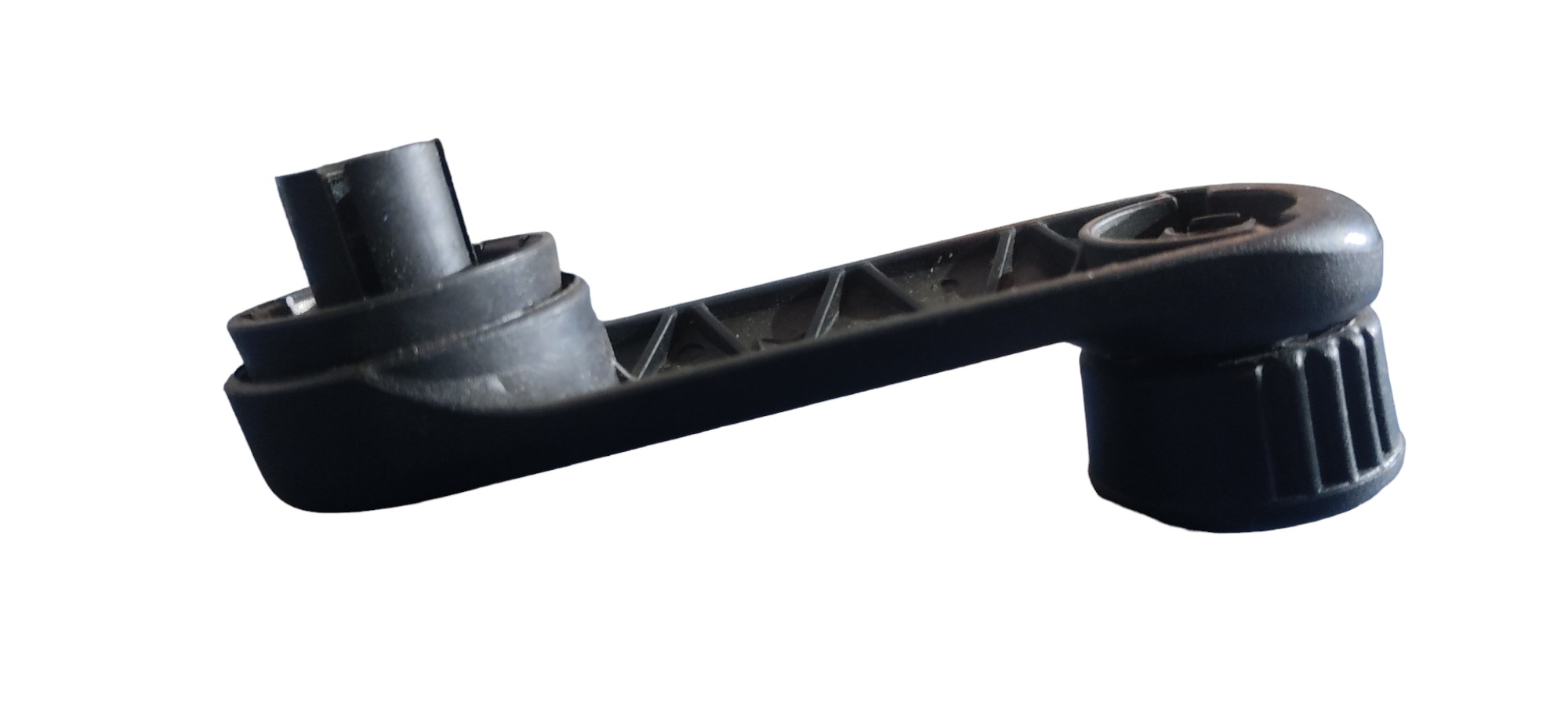 Manivela Subida Do Vidro Renault Clio  7700811387 Preto 2