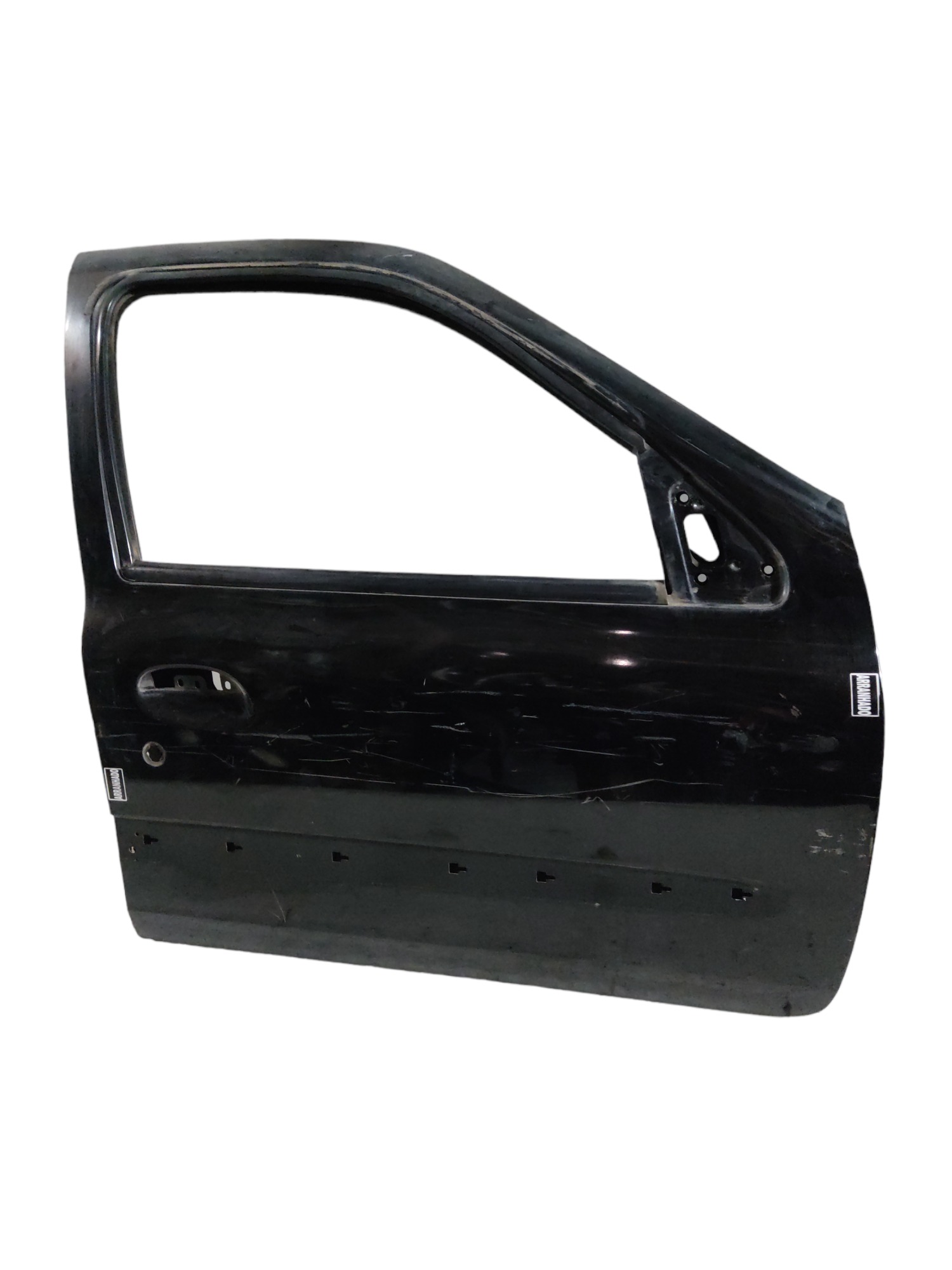 Porta Dianteira Direita Renault Clio 2000 A 2011 Preto Preto