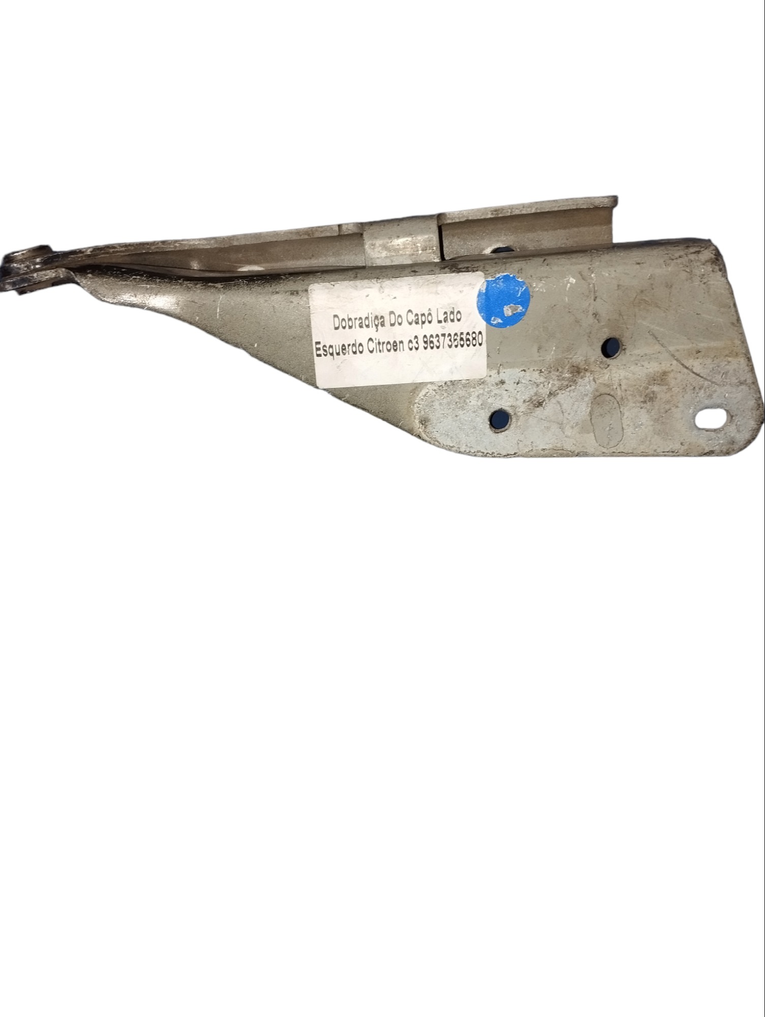 Braço Dobradiça Capô Lado Esquerdo 9637365680 Citroen C3