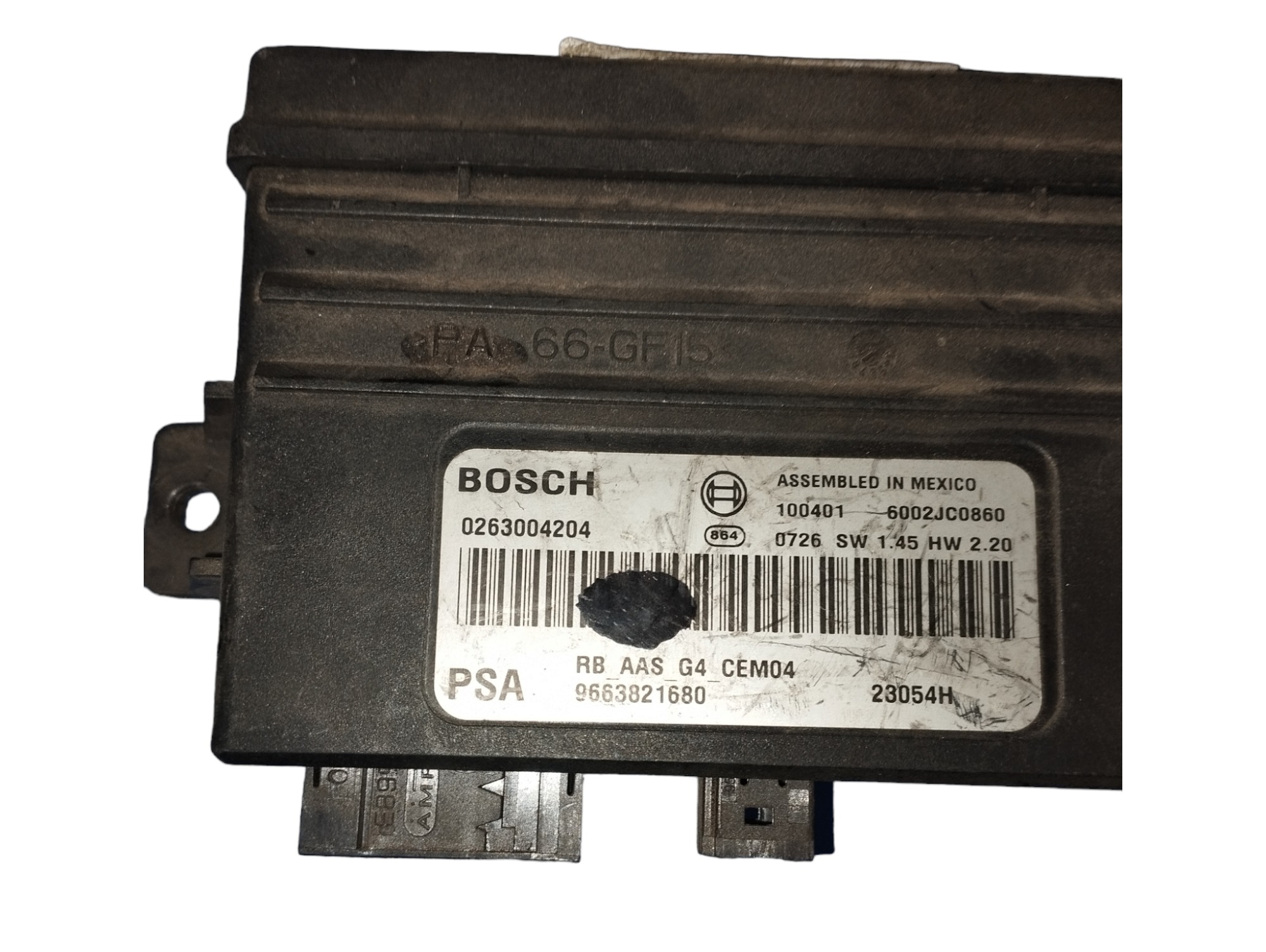 Modulo Sensor Estacionamento Peugeot 308 408 Citroen C4 Preto
