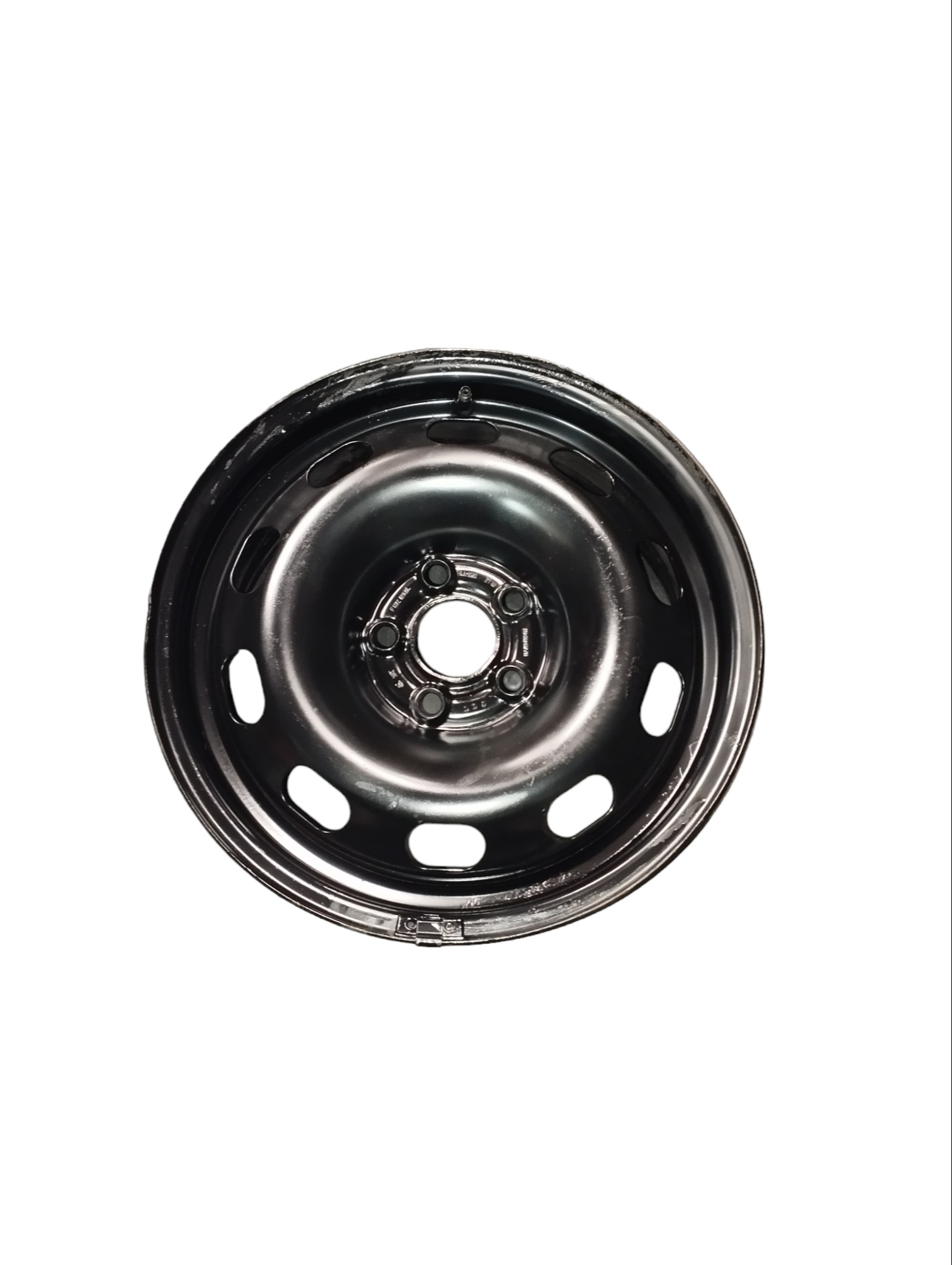 Roda De Ferro Aro 15 5 Furos Volkswagen Preto