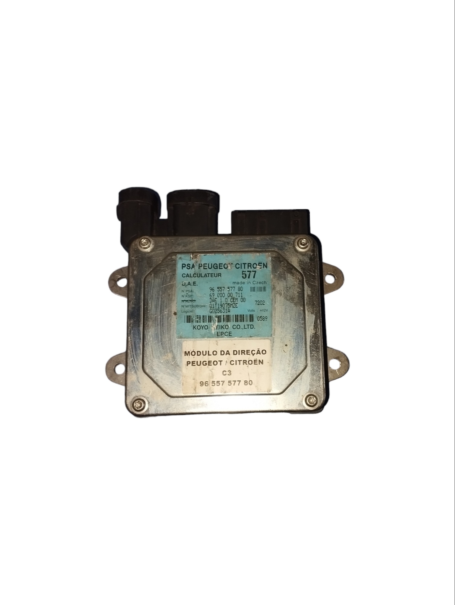 Módulo Direção Elétrica Citroen C3 C4 Peugeot 307 9655757780