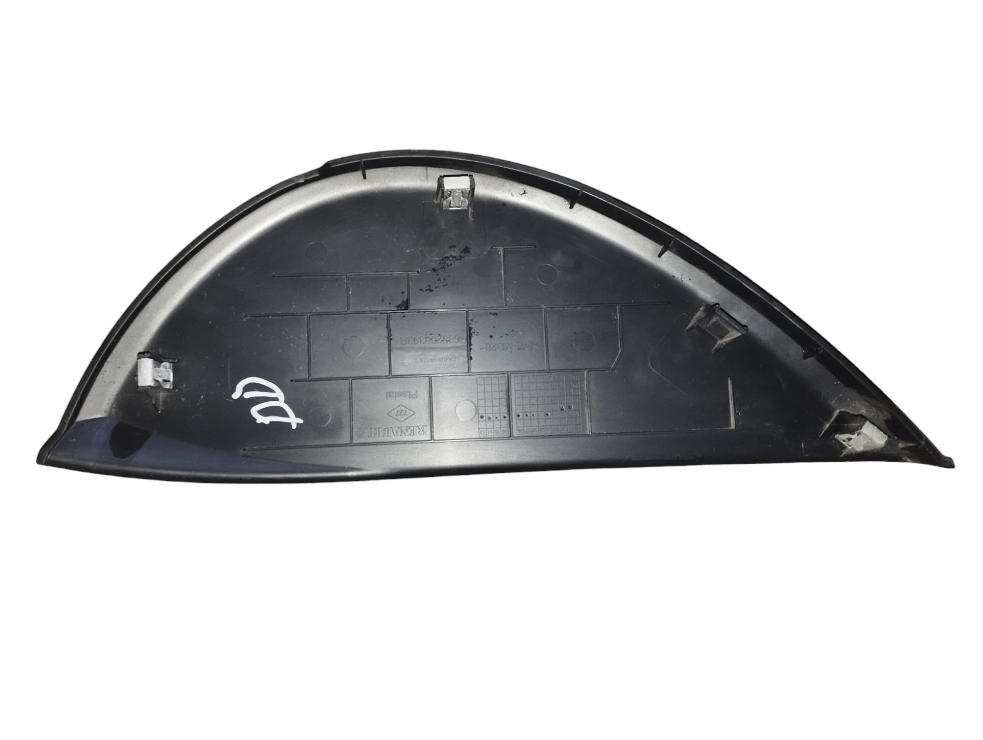 Acabamento Lateral Direito Do Painel Renault Fluence 2016 2