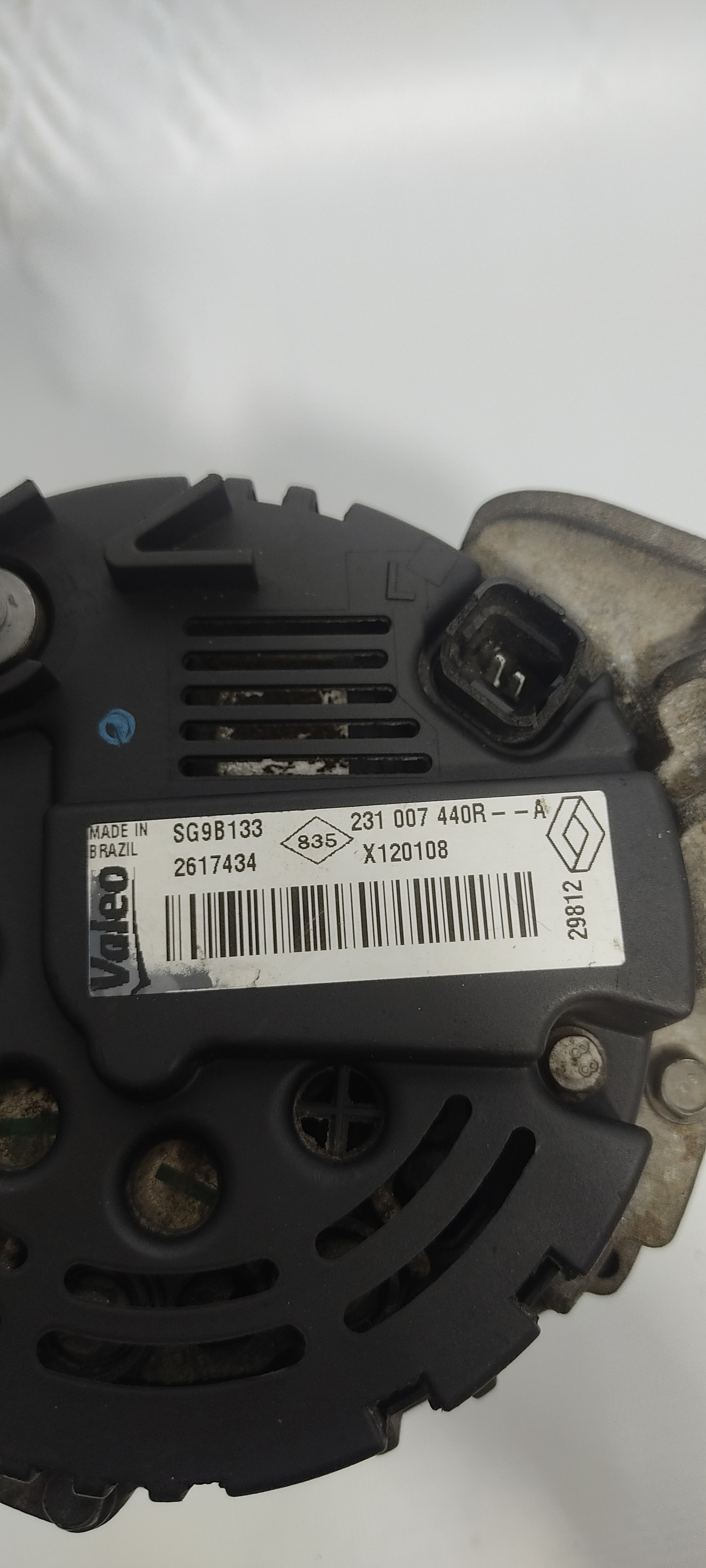 Alternador Renault Clio Sandero Logan 1.0 16v 231007440r 1