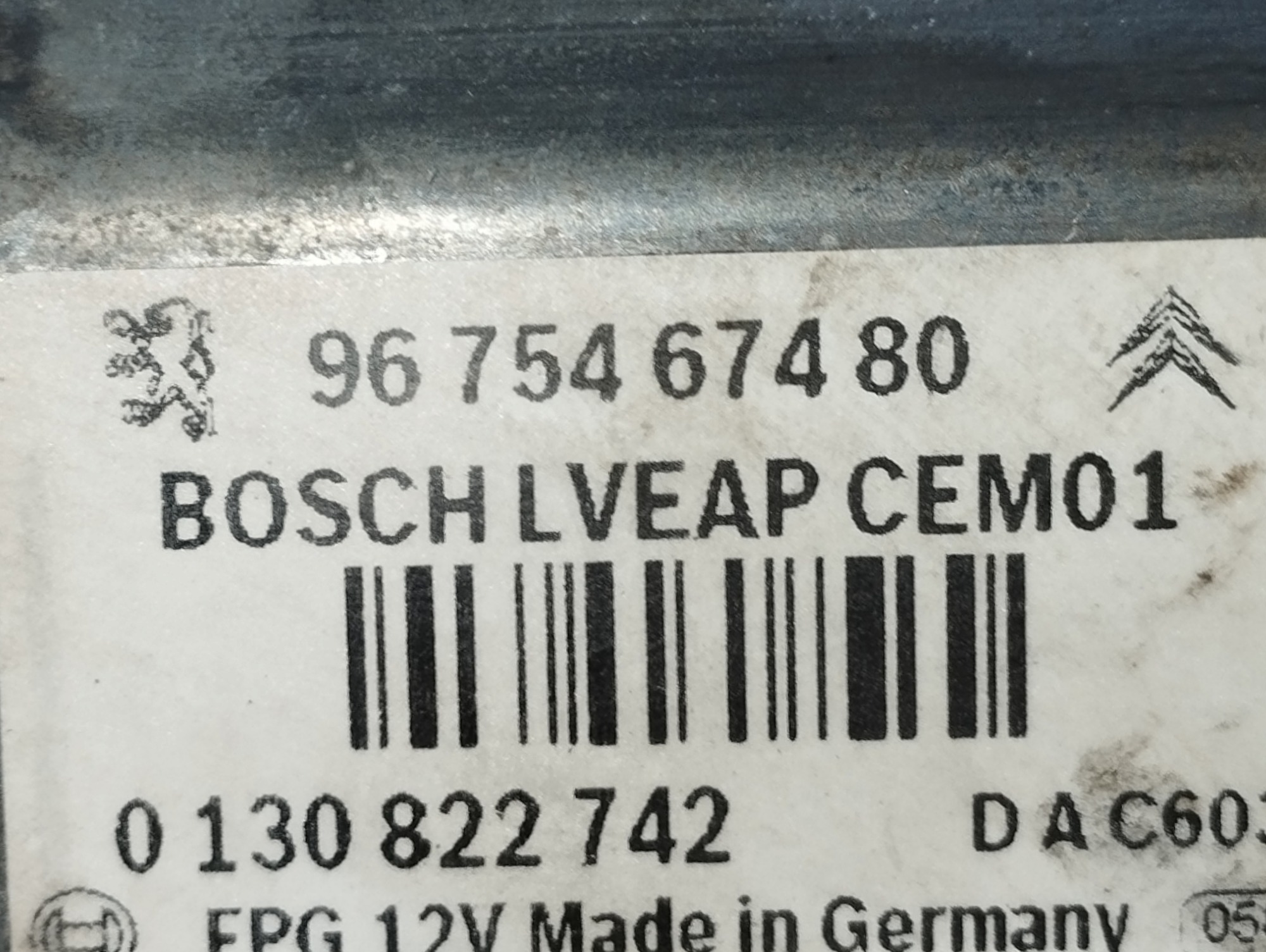 Máquina De Vidro Elétrico Da Porta Direito Pegout 308 408 2