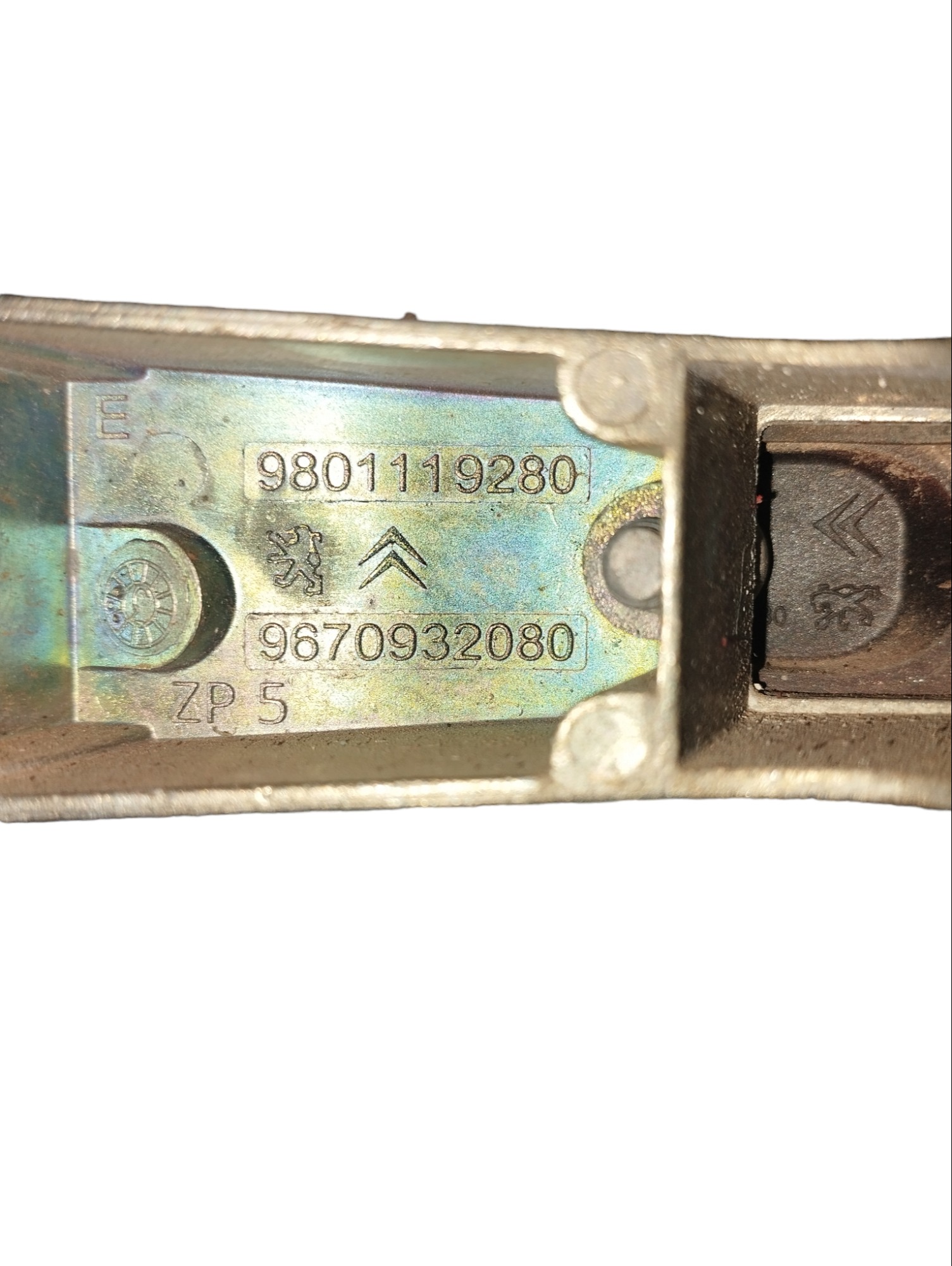 Maçaneta Externa Dianteira Esquerdo Peugeot 208  2013 A 2019 3