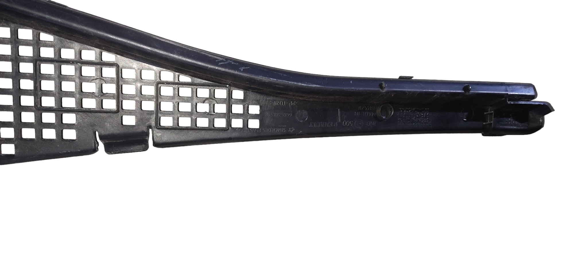 Suporte Grade Churrasqueira Do Parabrisa Renault Duster Preto