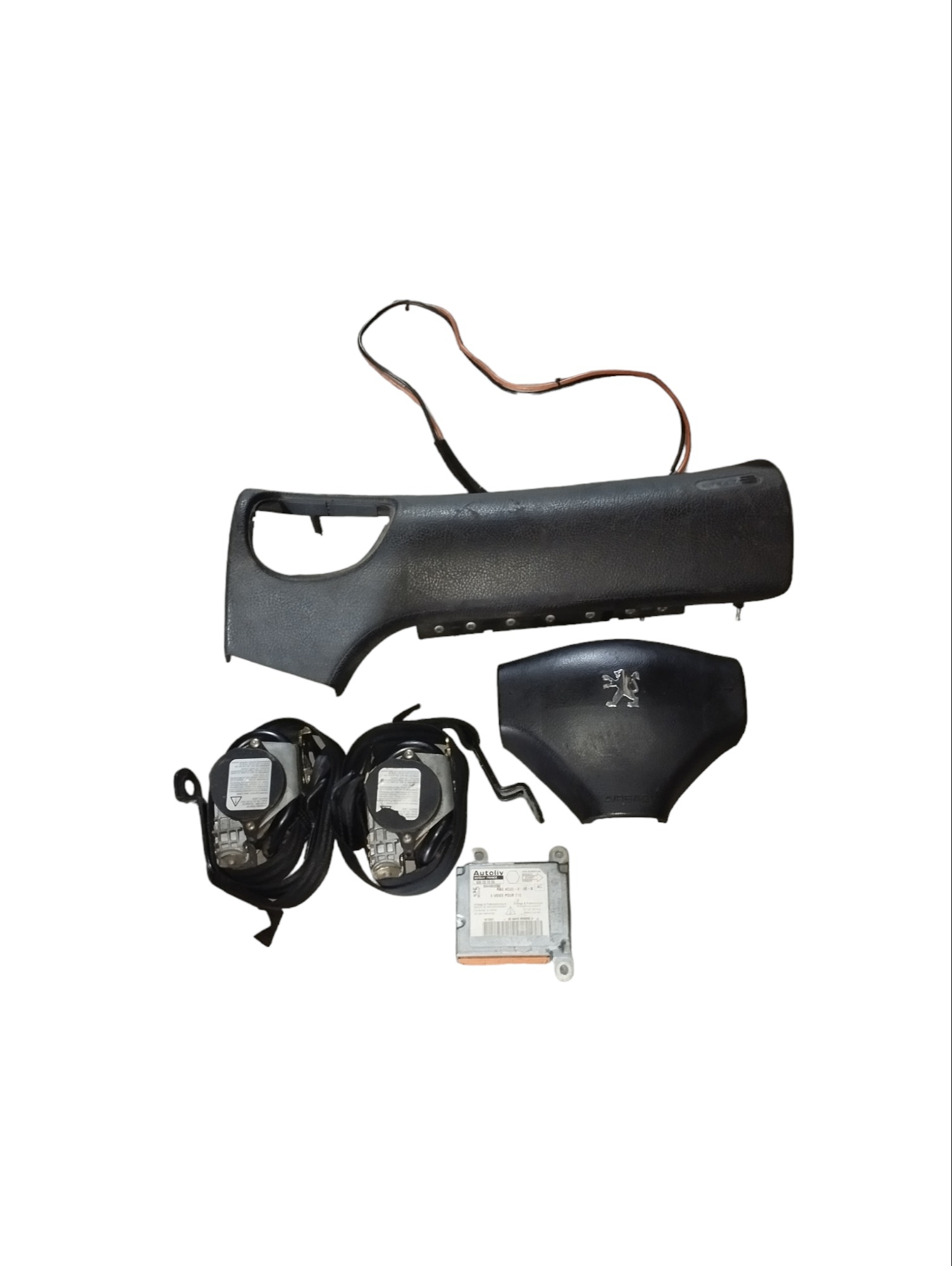 Kit airbag Peugeot 206 2008 1.6 flex