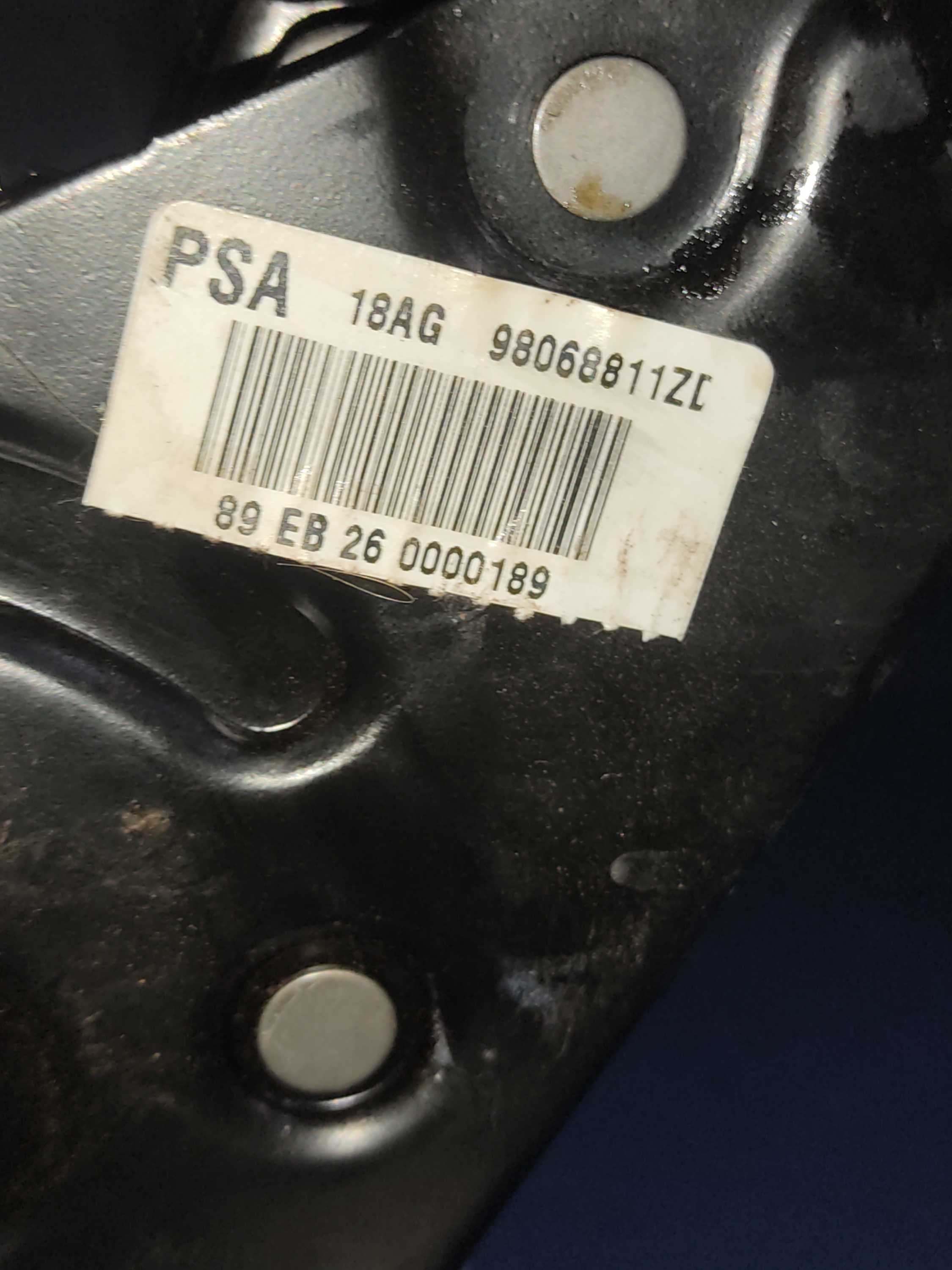 Alavanca Freio De Mão Citroen C3 Peugeot 208 2012 Adiante 1