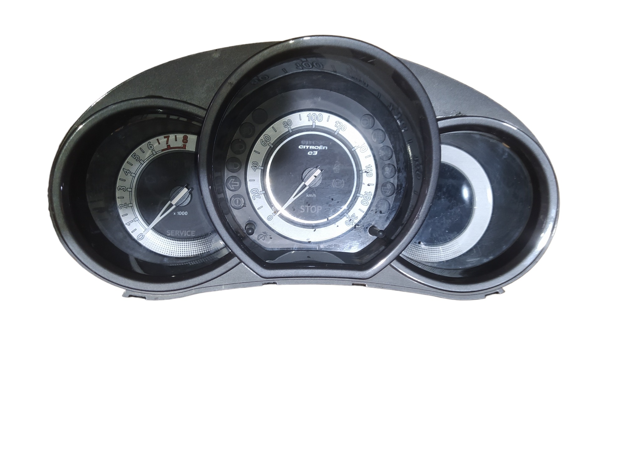Painel De Instrumento Velocímetro Citroen C3 2013 A 2017