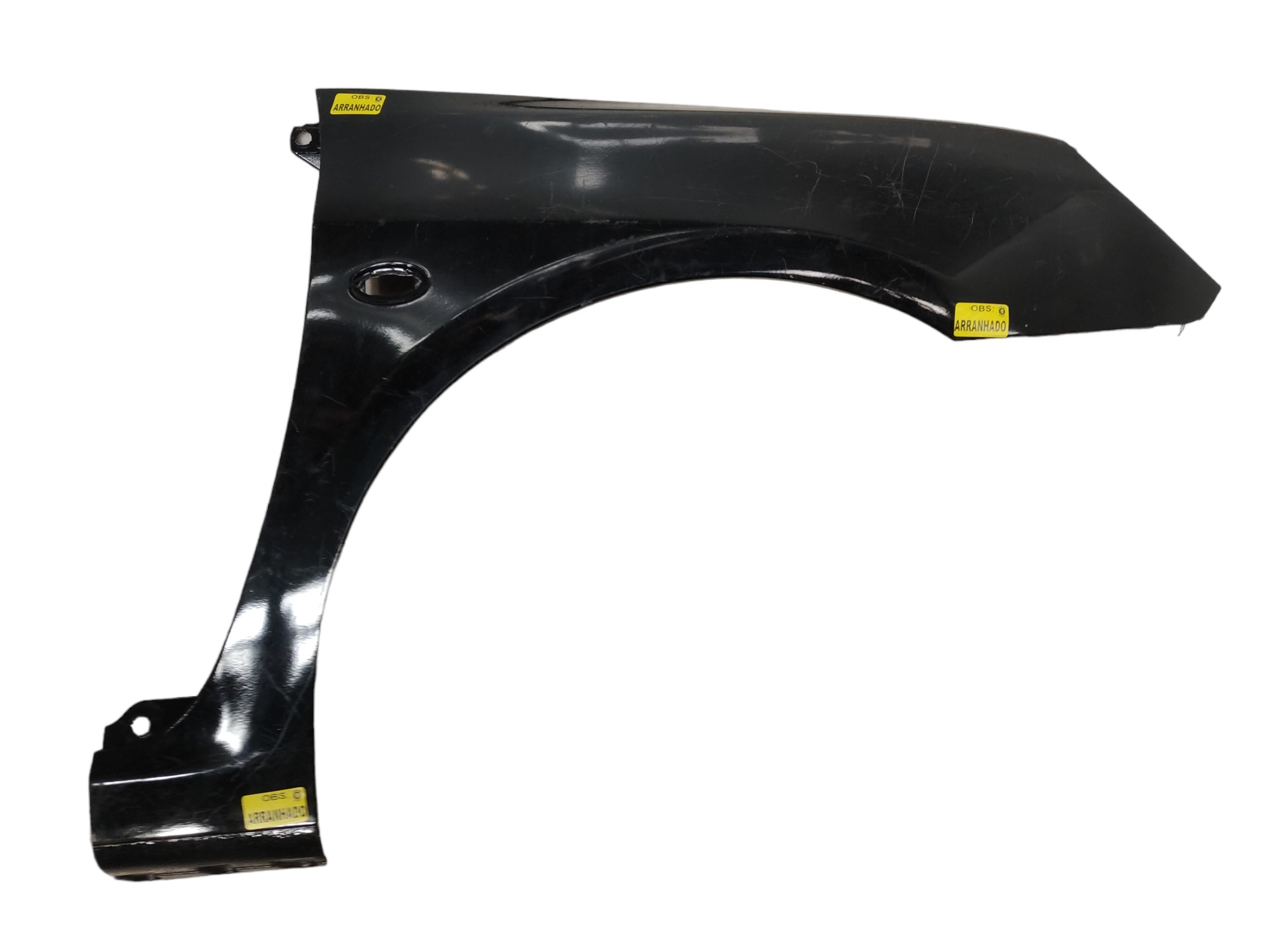 Paralama Direito Peugeot 307 2003 A 2007 Preto